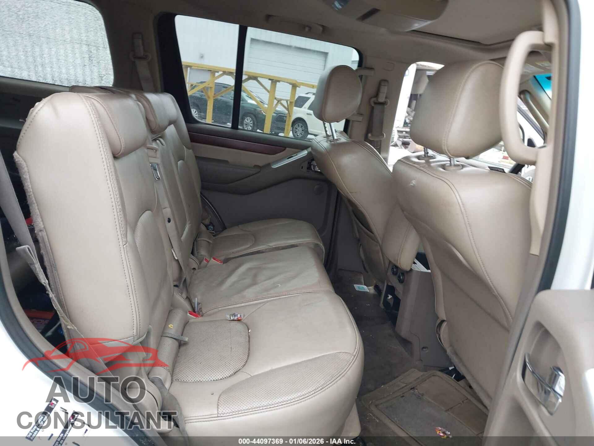 NISSAN PATHFINDER 2009 - 5N1AR18B29C602864