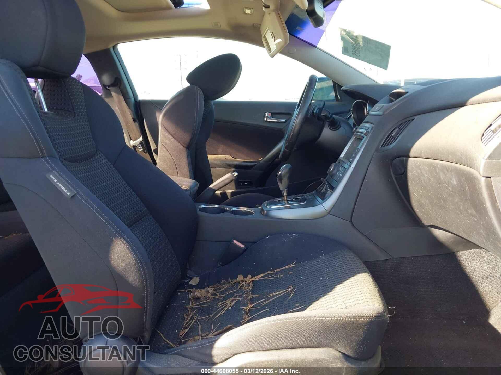 HYUNDAI GENESIS 2012 - KMHHT6KD6CU067854