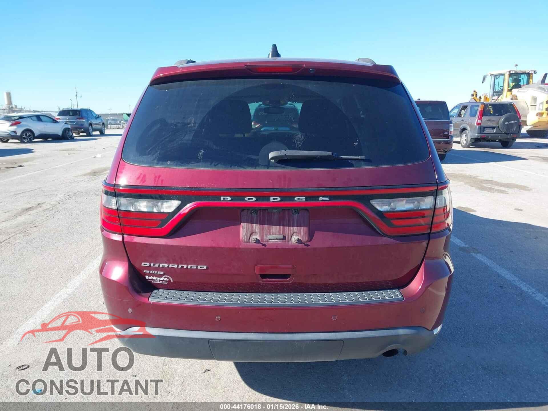 DODGE DURANGO 2017 - 1C4RDJAG2HC839798