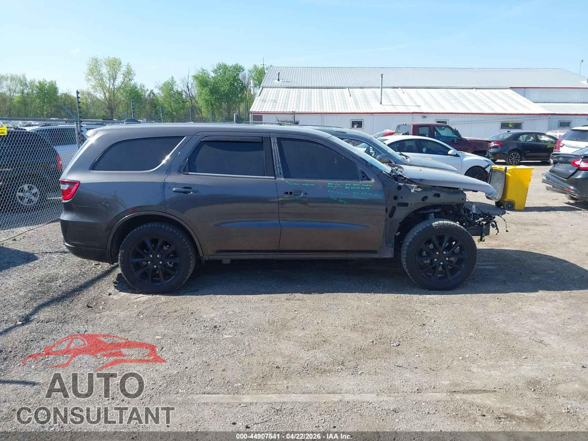 DODGE DURANGO 2017 - 1C4RDJDGXHC817446