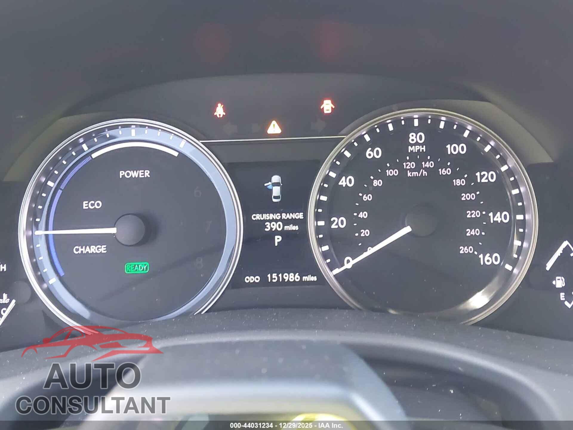 LEXUS GS 450H 2013 - JTHBS1BL2D5003554