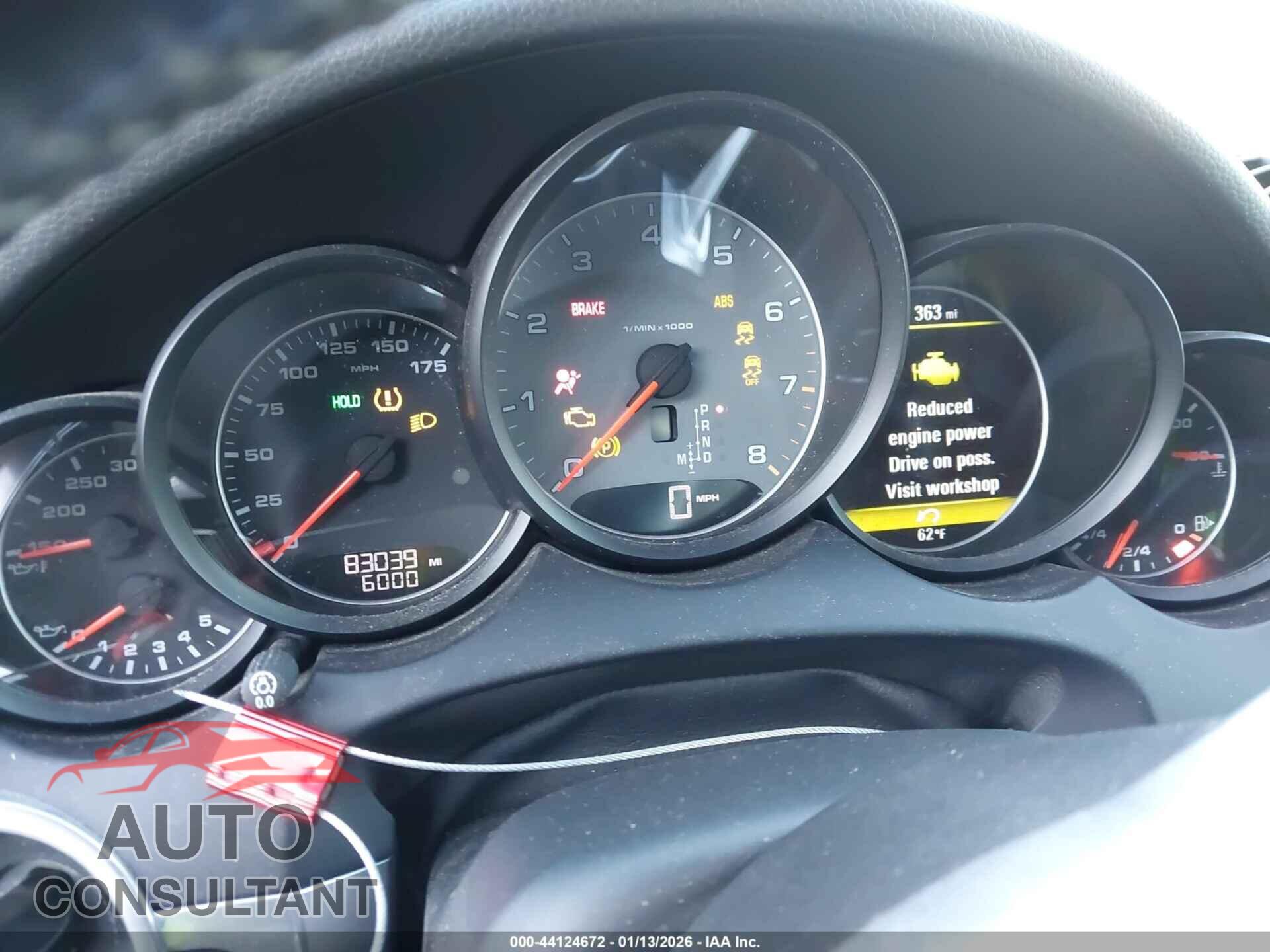 PORSCHE CAYENNE 2015 - WP1AB2A22FLA56201