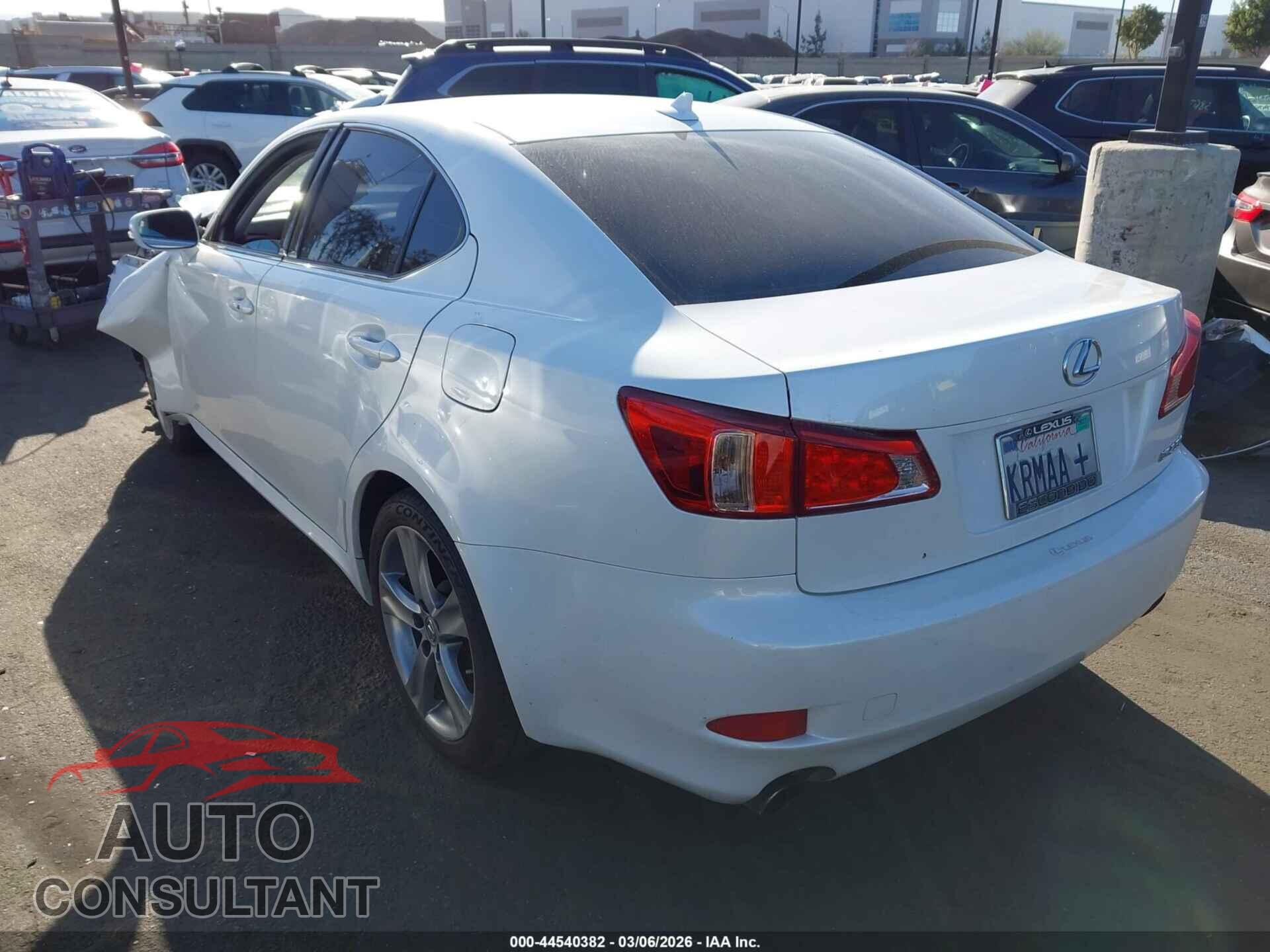 LEXUS IS 250 2011 - JTHBF5C24B5143507
