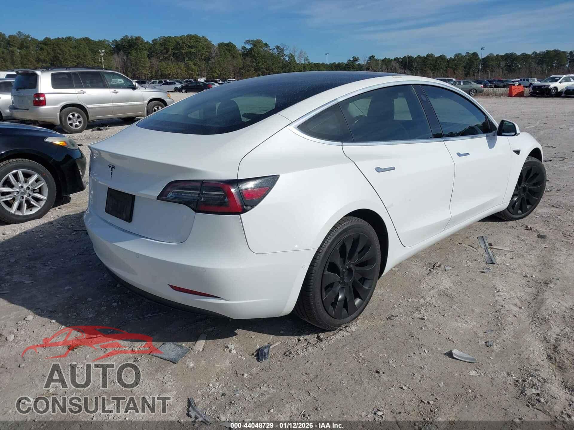 TESLA MODEL 3 2020 - 5YJ3E1EA0LF504589