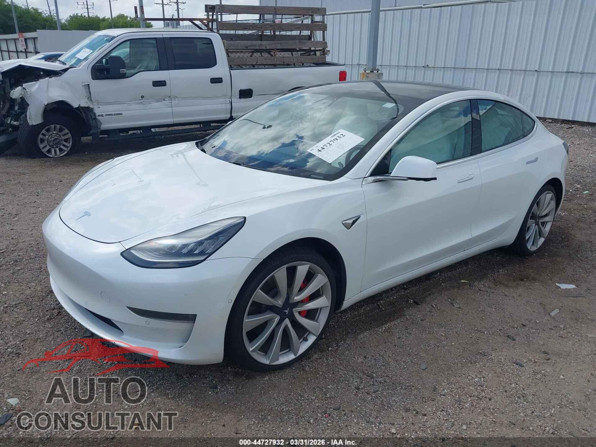 TESLA MODEL 3 2019 - 5YJ3E1EB2KF423164