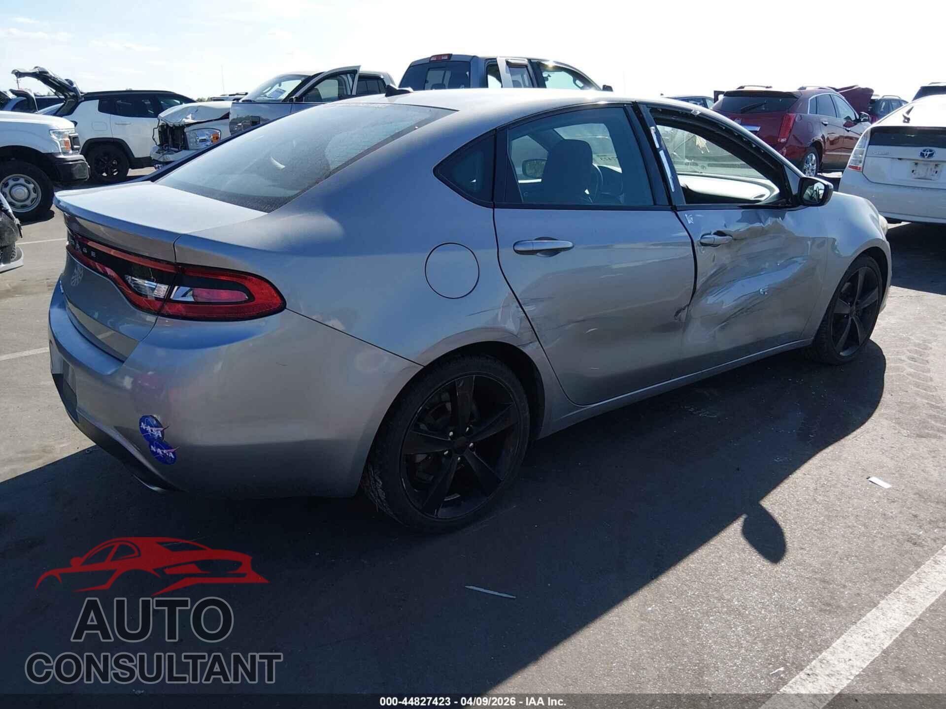 DODGE DART 2015 - 1C3CDFBB0FD275750
