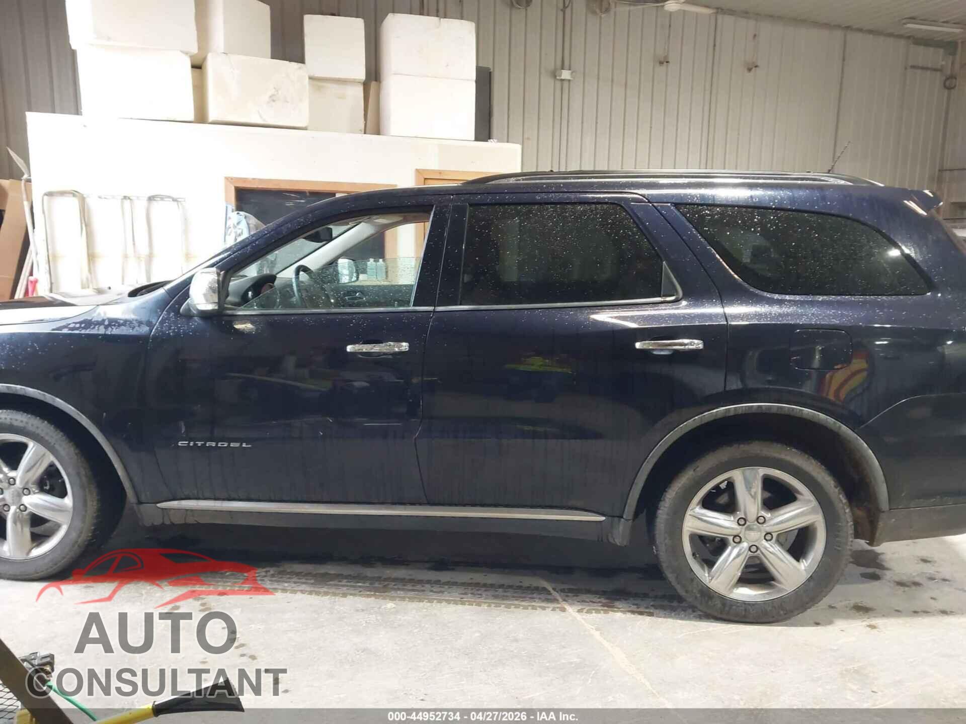 DODGE DURANGO 2011 - 1D4SE5GT9BC613925