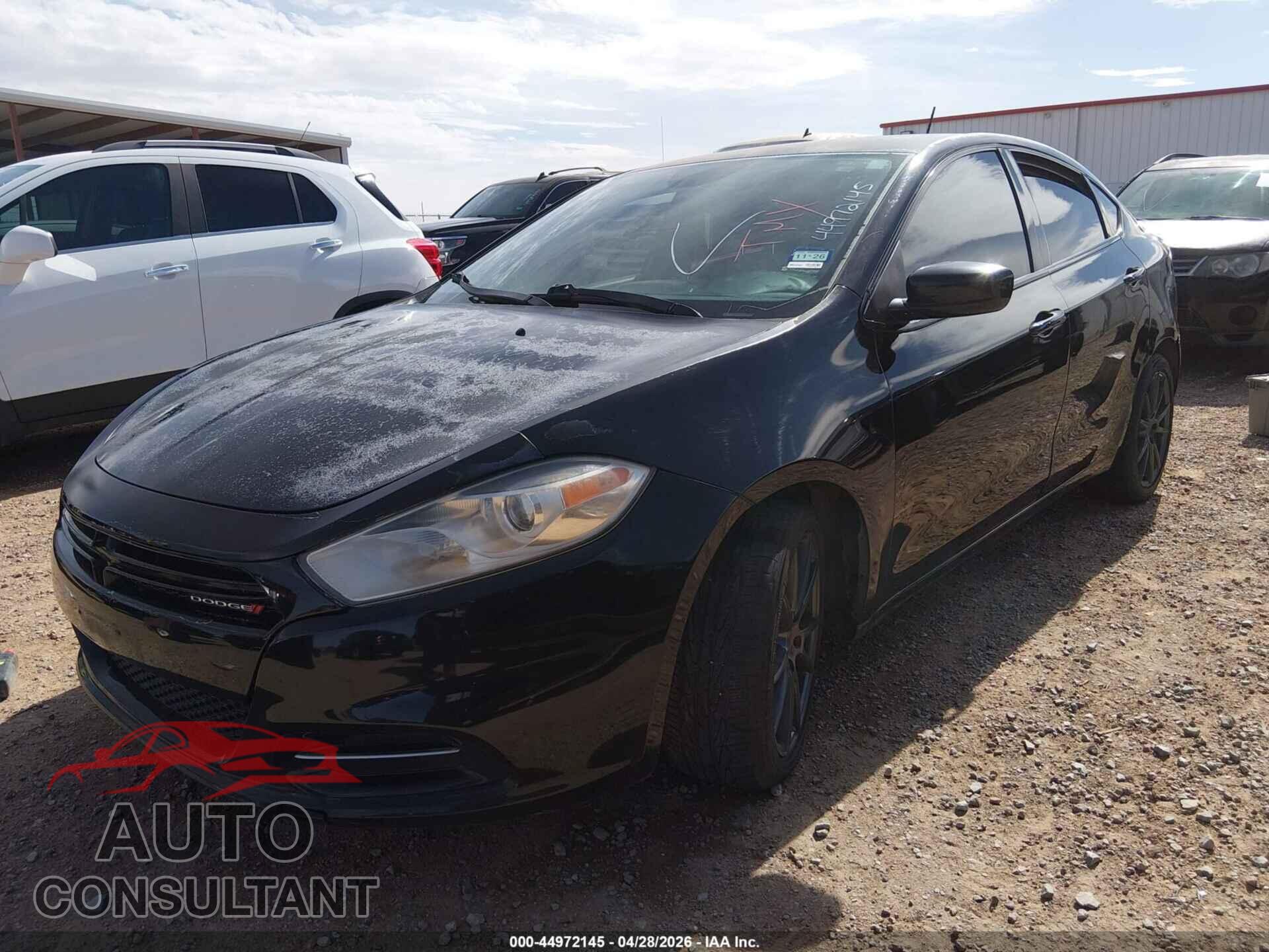 DODGE DART 2013 - 1C3CDFBA4DD205897