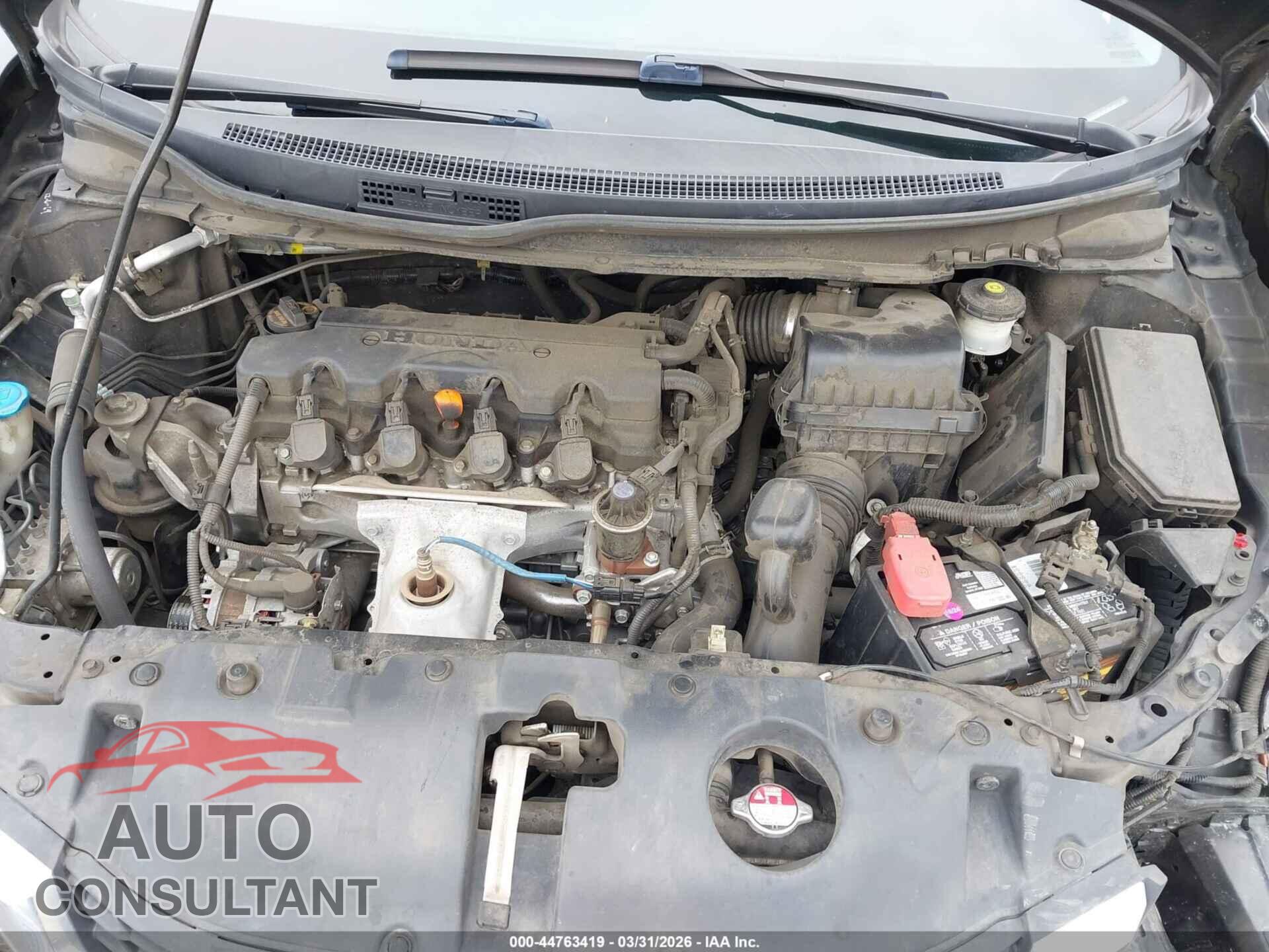 HONDA CIVIC 2013 - 19XFB2F53DE229286