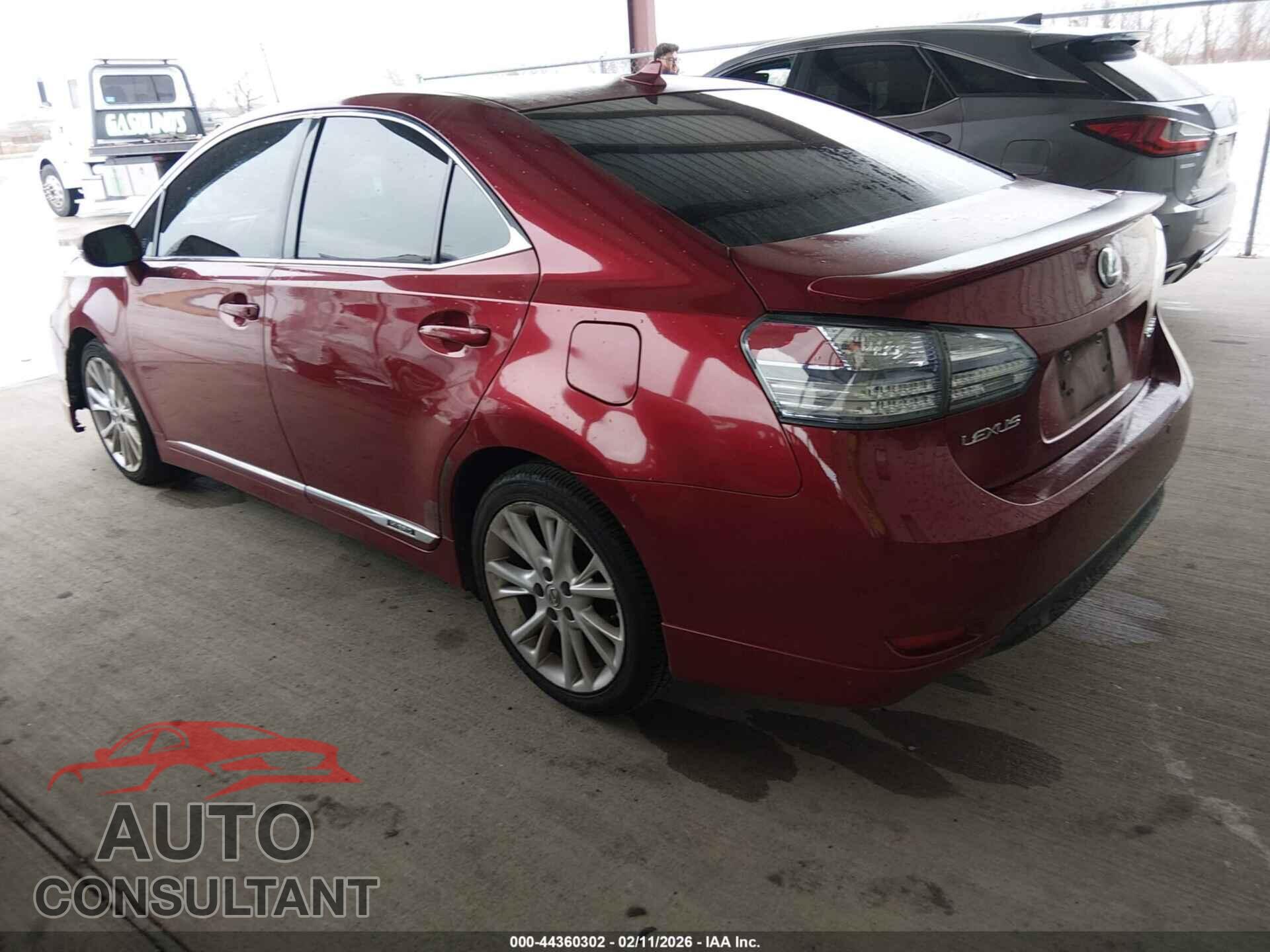 LEXUS HS 250H 2010 - JTHBB1BA2A2003114