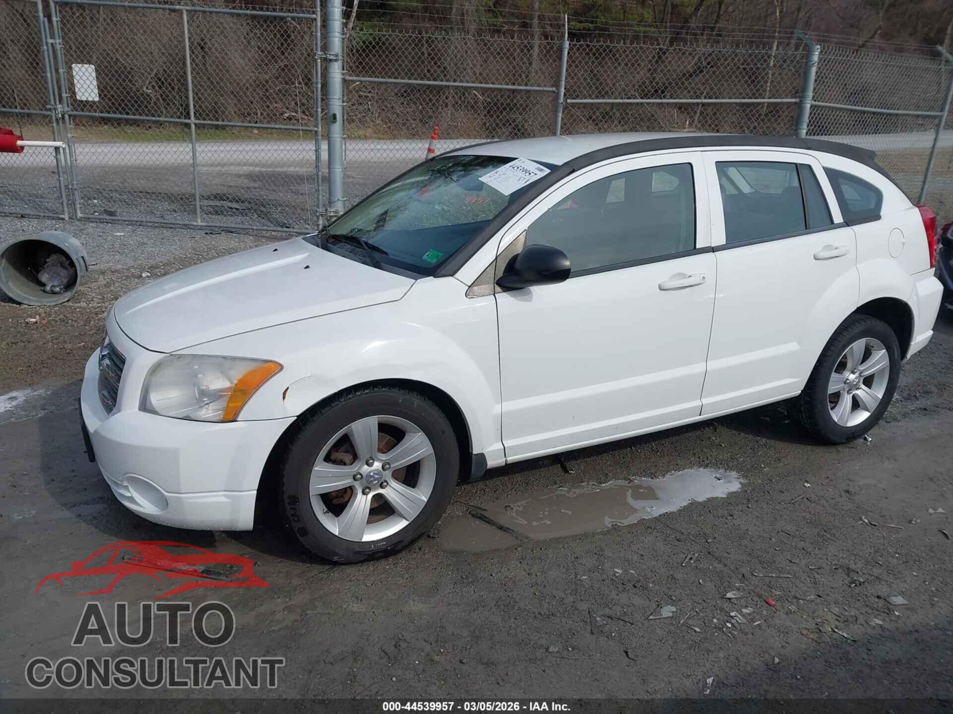 DODGE CALIBER 2012 - 1C3CDWDA5CD529274