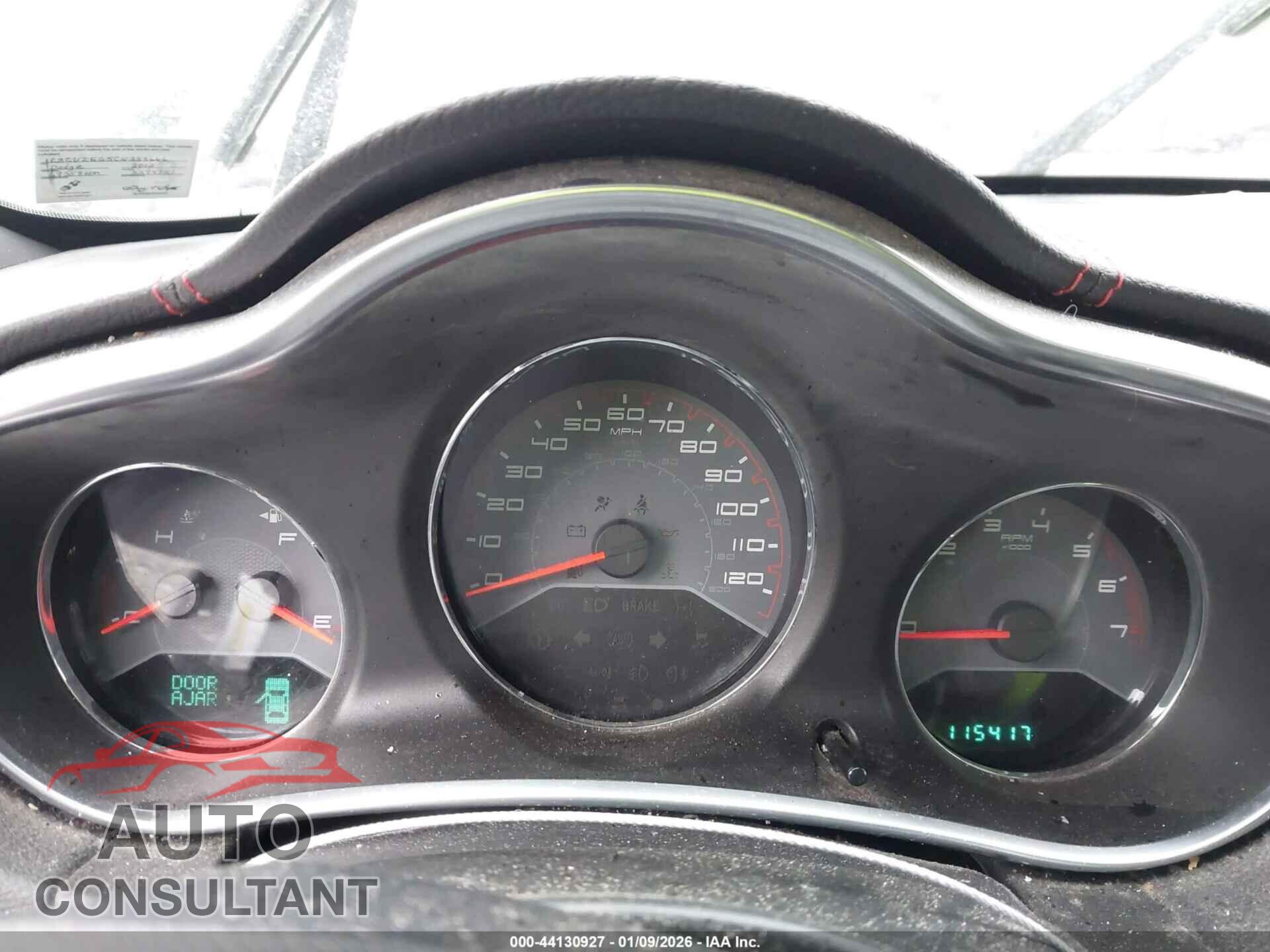 DODGE AVENGER 2012 - 1C3CDZEG5CN258666