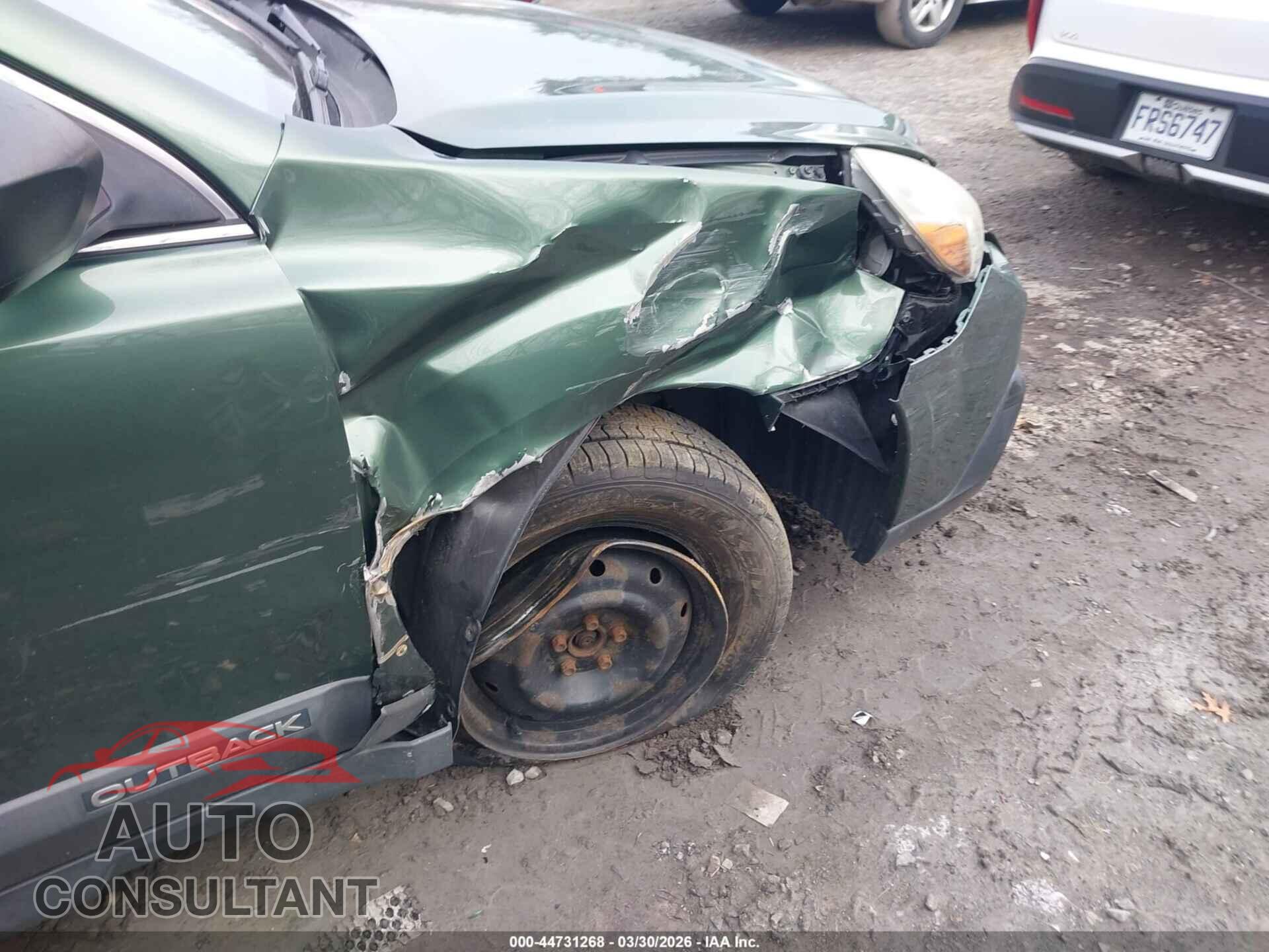 SUBARU OUTBACK 2014 - 4S4BRBAC8E3260974