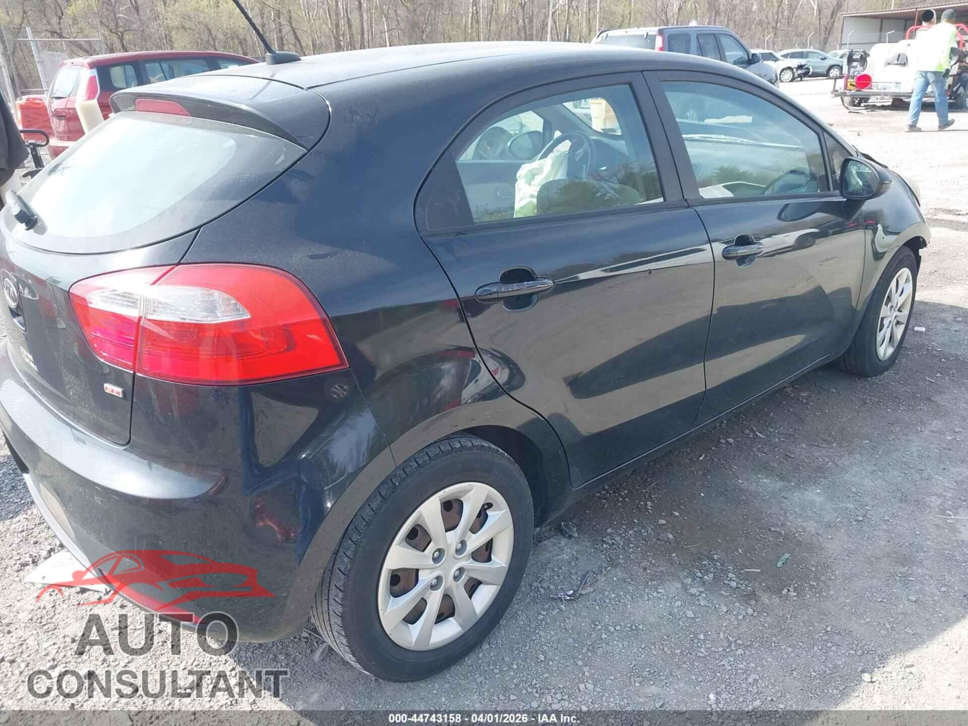 KIA RIO5 2012 - KNADM5A38C6066676
