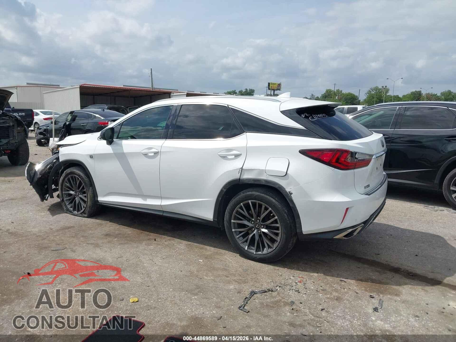 LEXUS RX 350 2017 - 2T2ZZMCA7HC070469