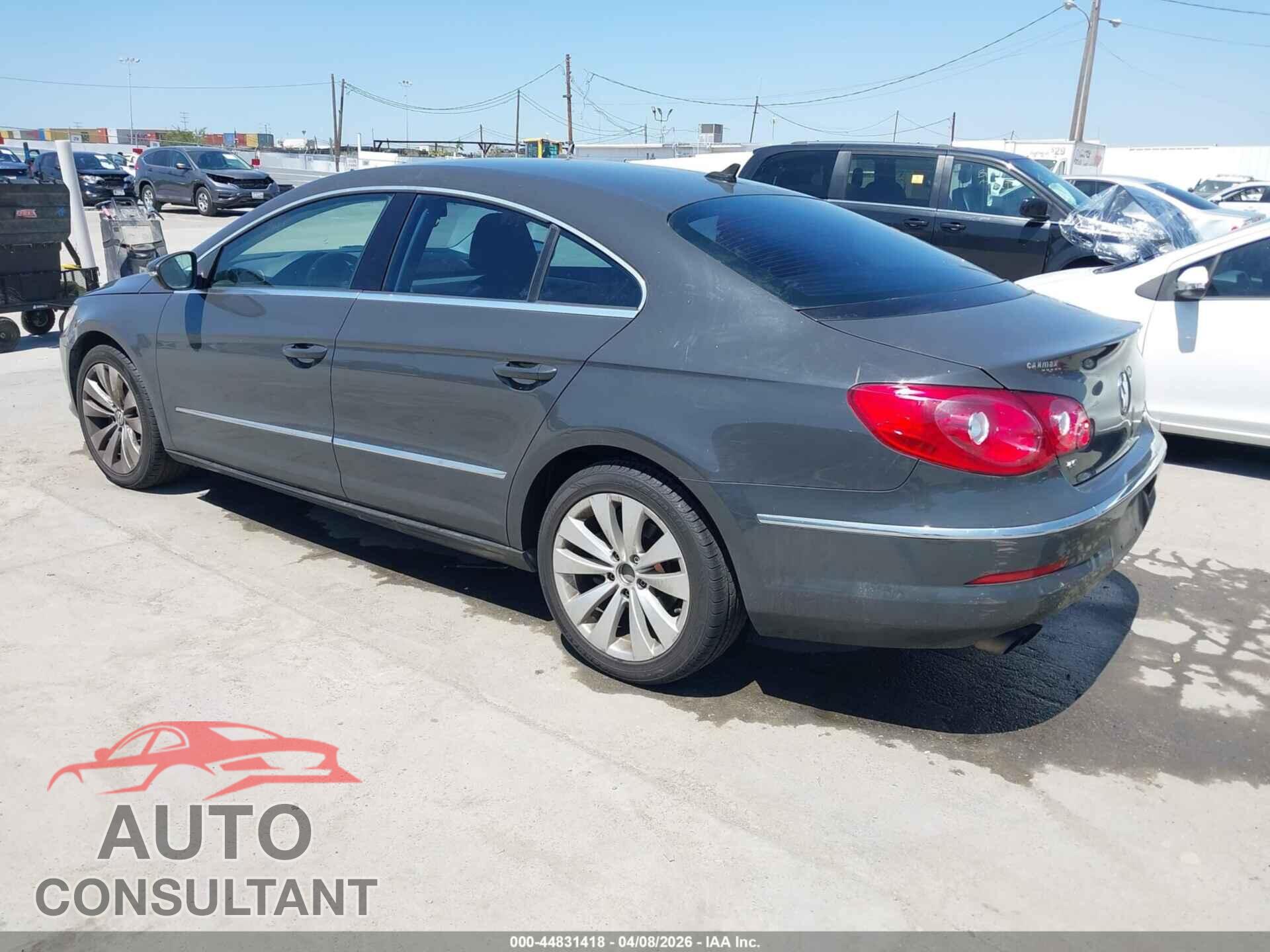 VOLKSWAGEN CC 2012 - WVWMN7AN3CE507293