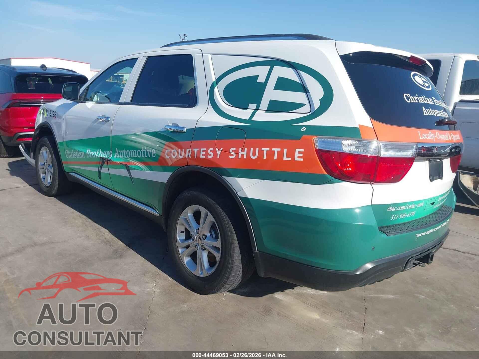 DODGE DURANGO 2013 - 1C4RDHDG0DC673313