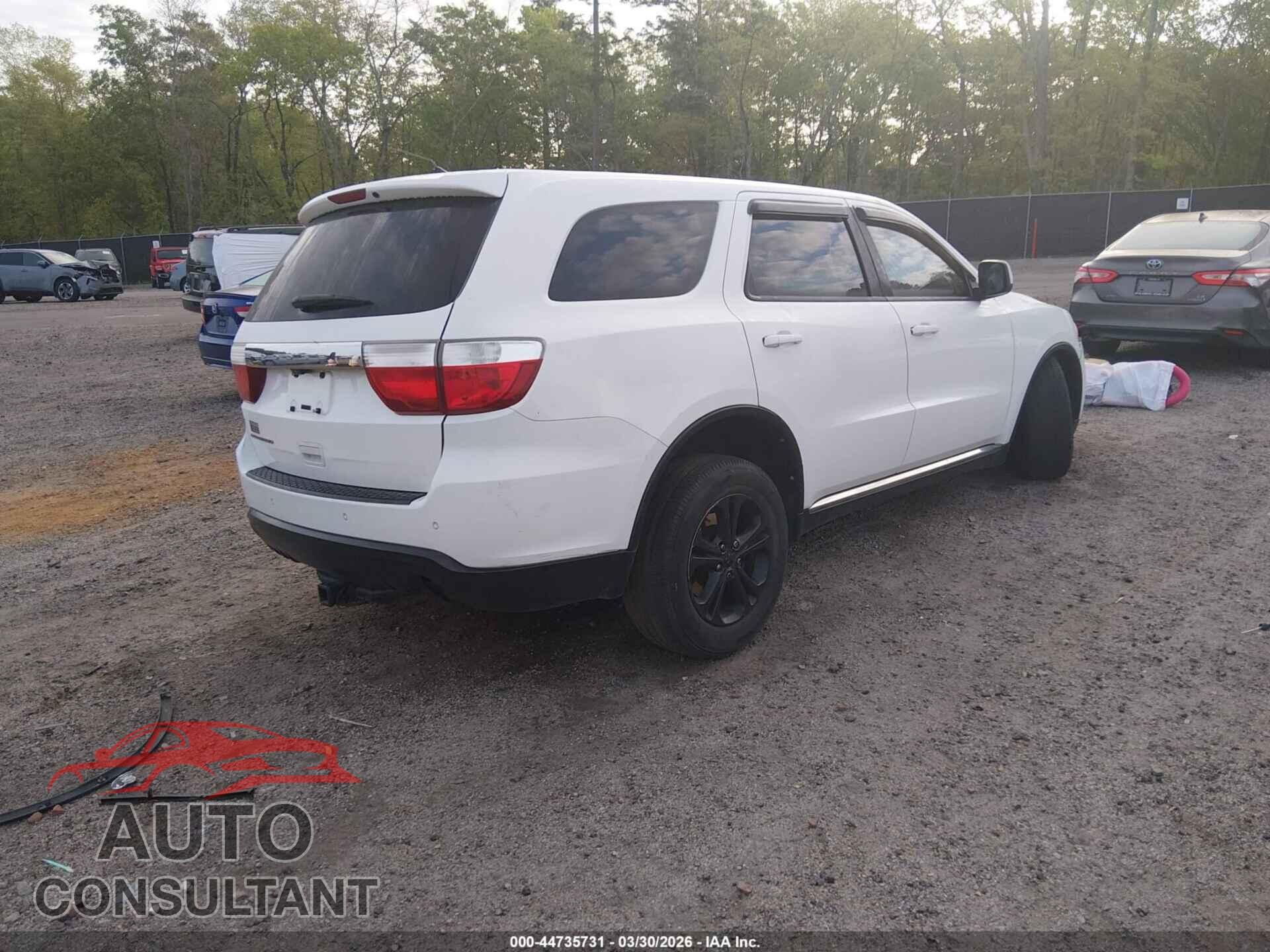 DODGE DURANGO 2013 - 1C4RDHAG2DC564680