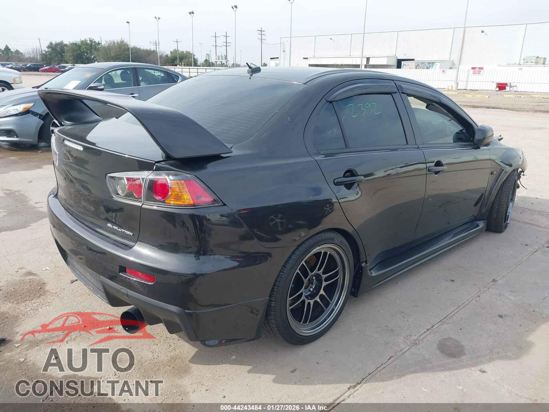 MITSUBISHI LANCER EVOLUTION 2010 - JA32W8FV3AU008613