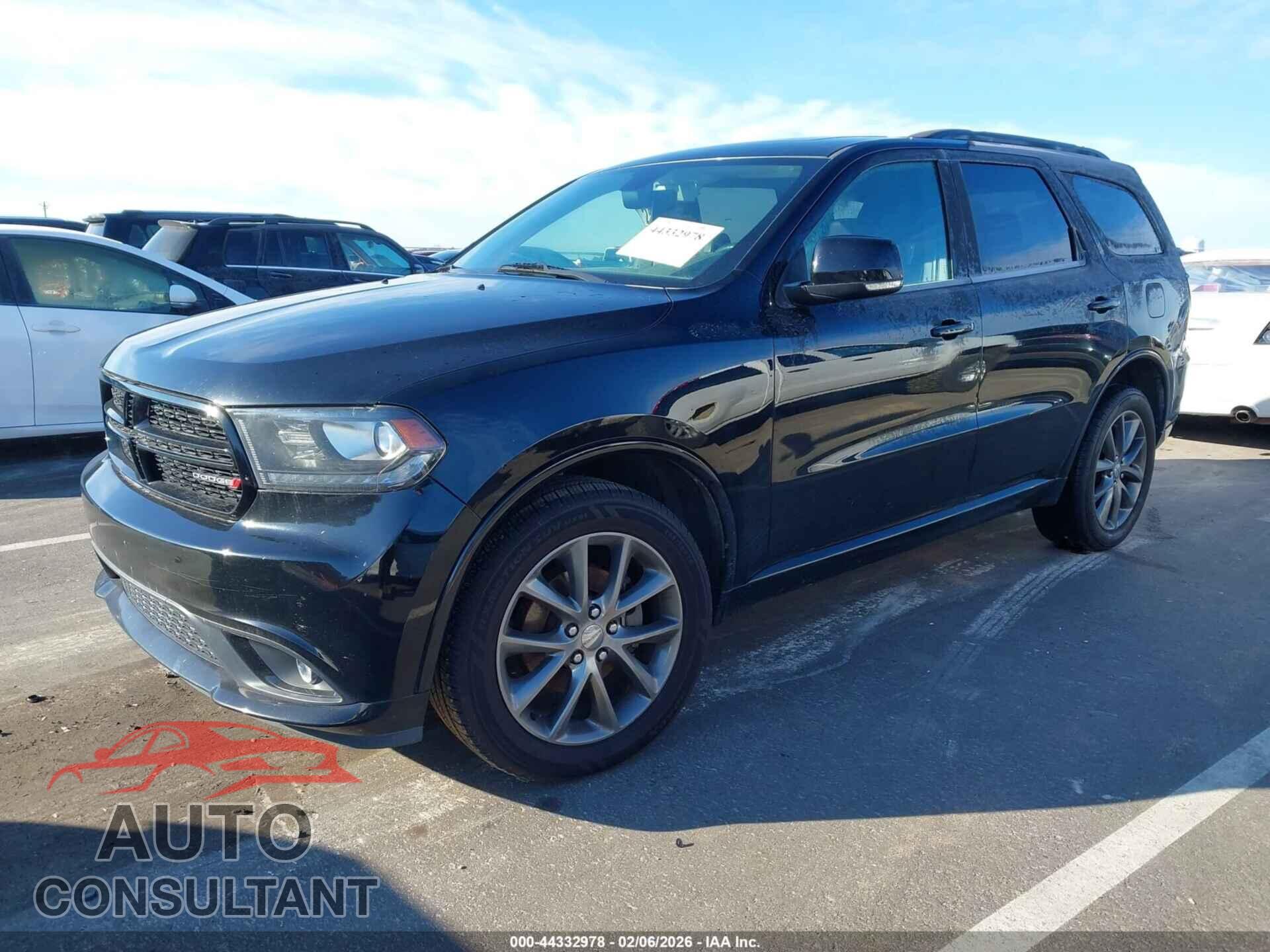 DODGE DURANGO 2017 - 1C4RDJDG1HC814466