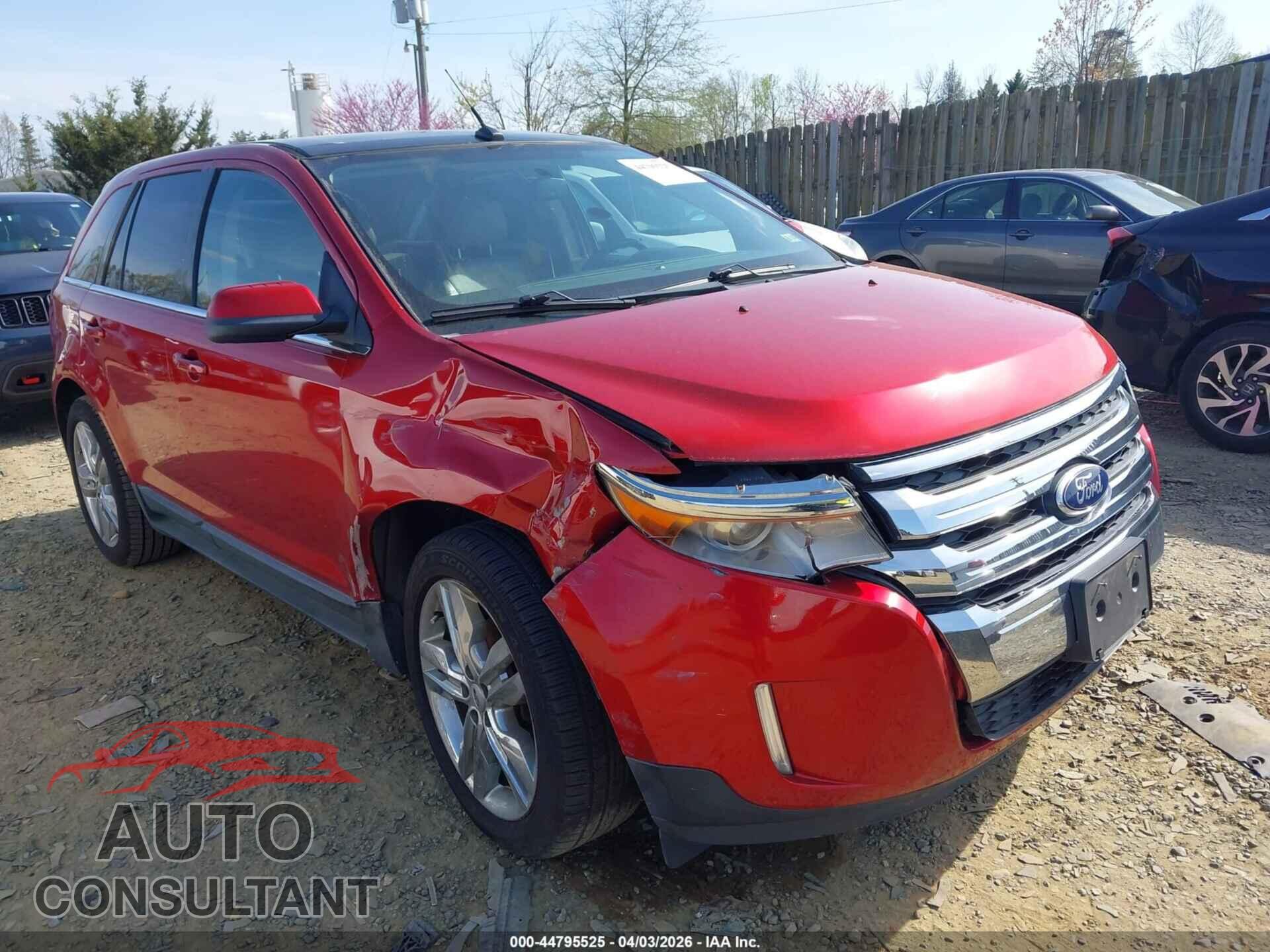 FORD EDGE 2012 - 2FMDK3K95CBA67538