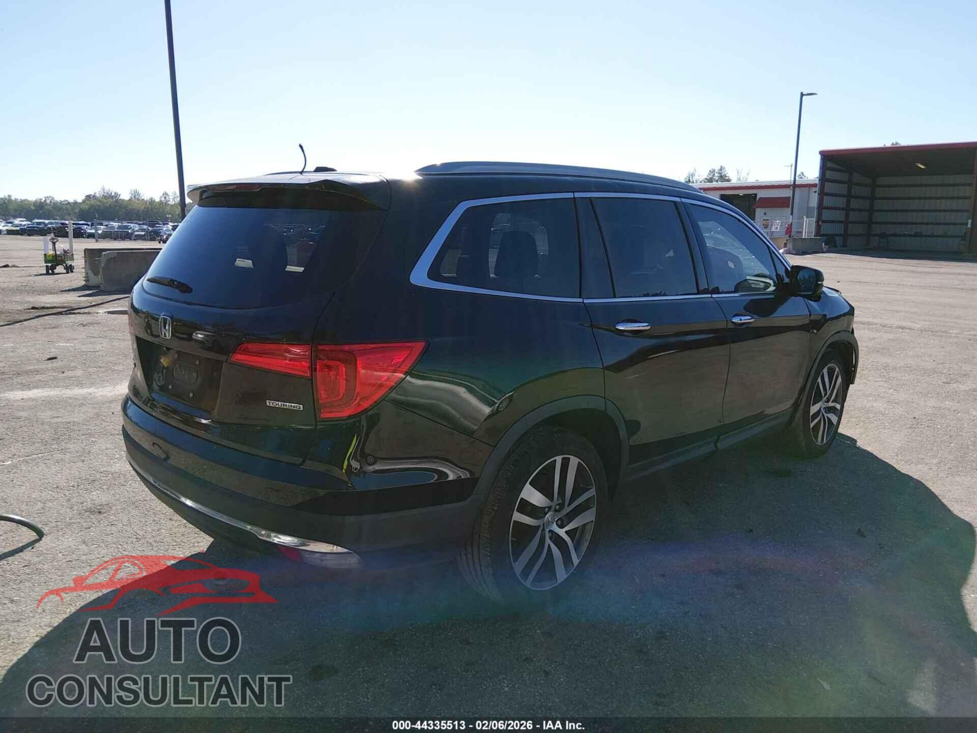 HONDA PILOT 2016 - 5FNYF5H96GB014207