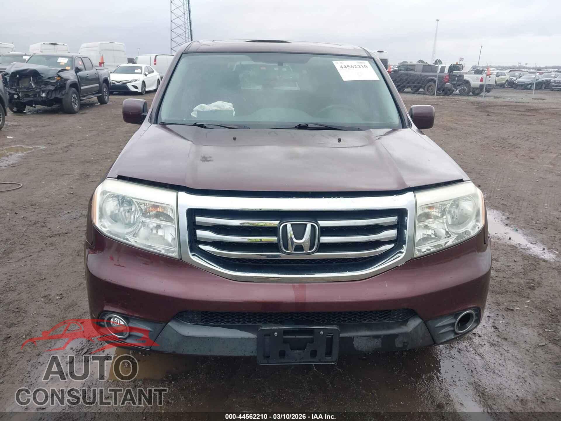 HONDA PILOT 2013 - 5FNYF3H58DB014433