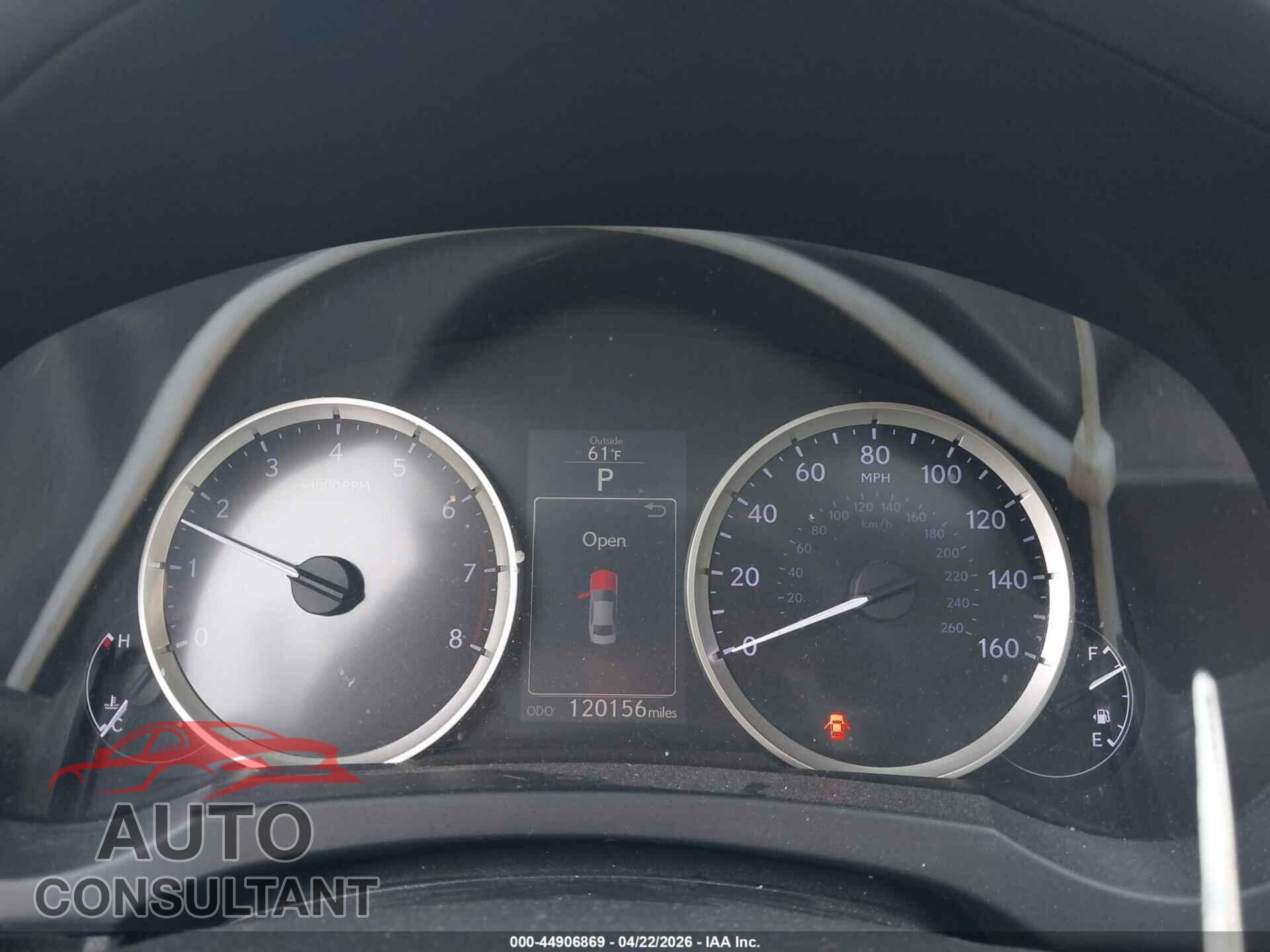 LEXUS IS 250 2015 - JTHCF1D20F5016903