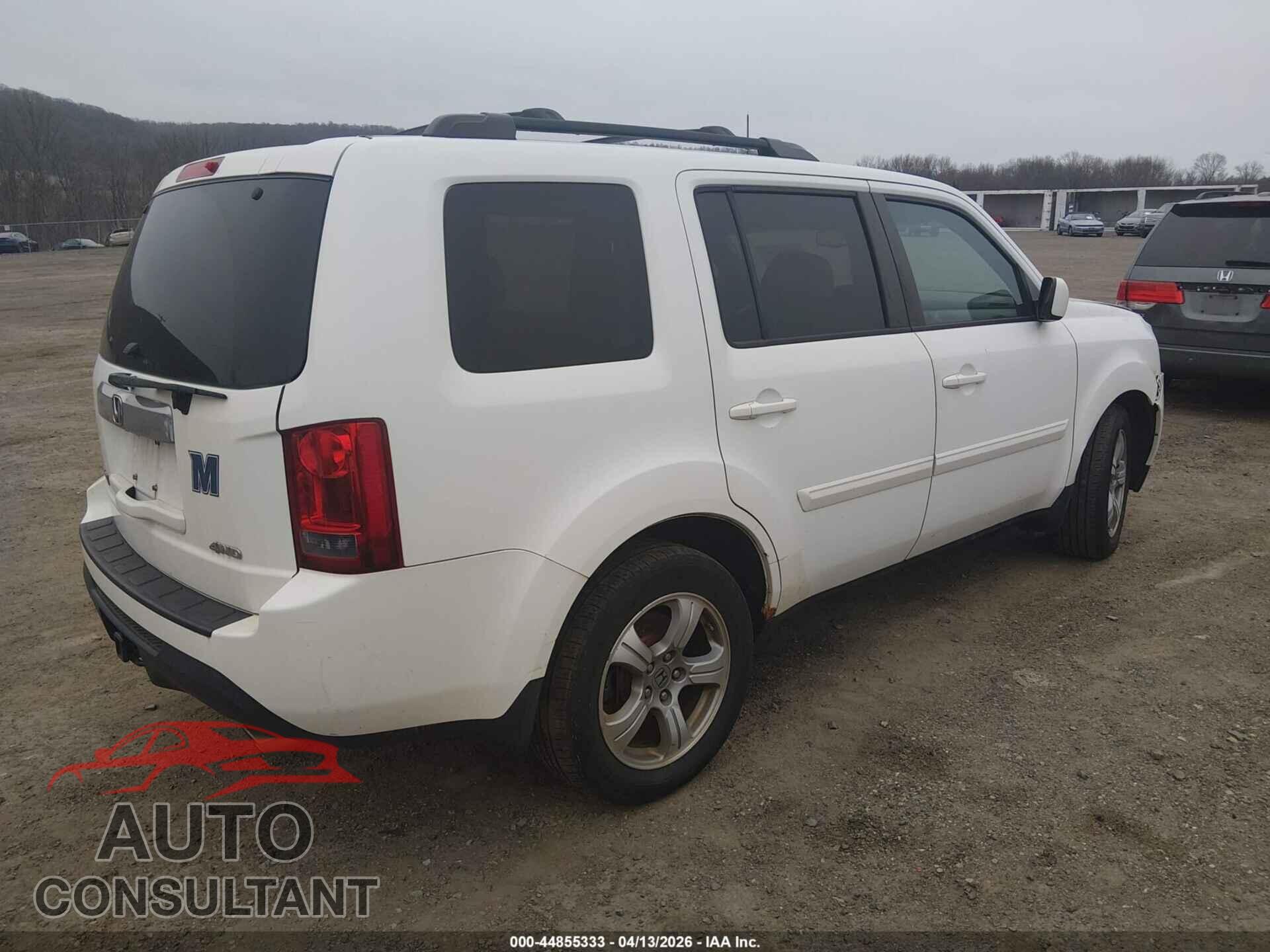 HONDA PILOT 2012 - 5FNYF4H5XCB086240