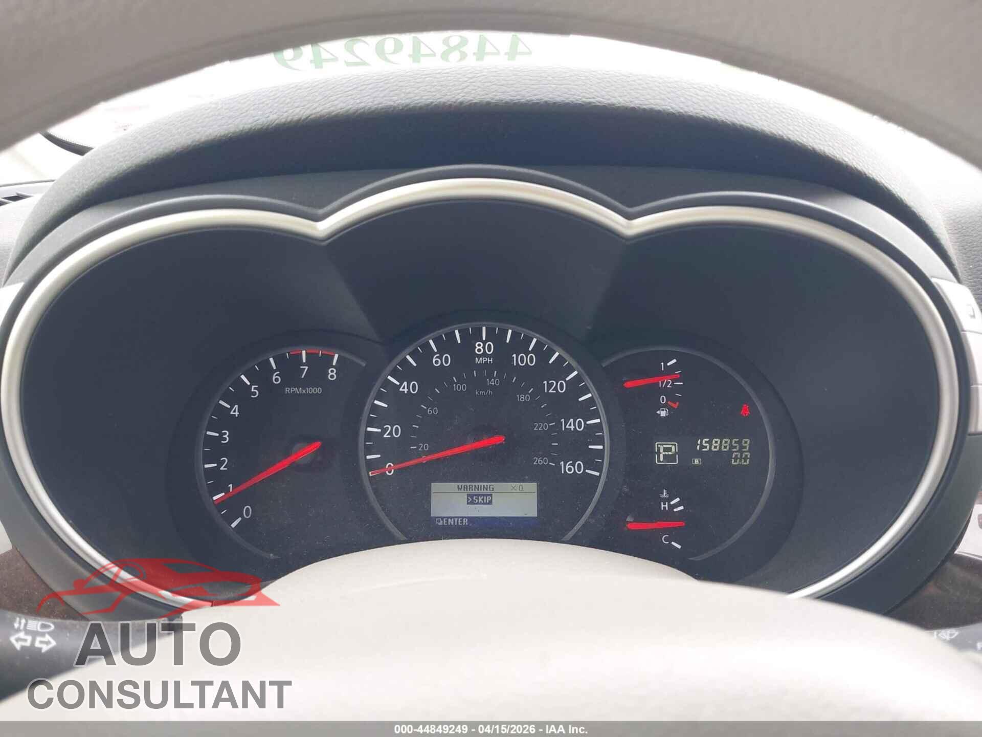 NISSAN QUEST 2014 - JN8AE2KP3E9102959
