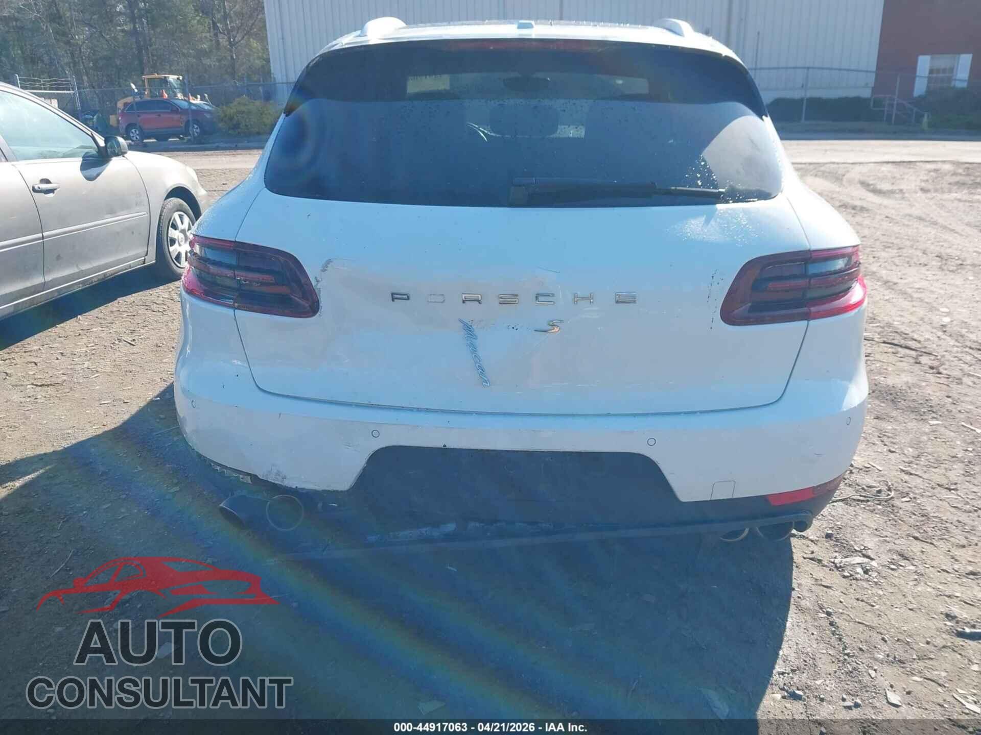 PORSCHE MACAN 2016 - WP1AB2A56GLB49539