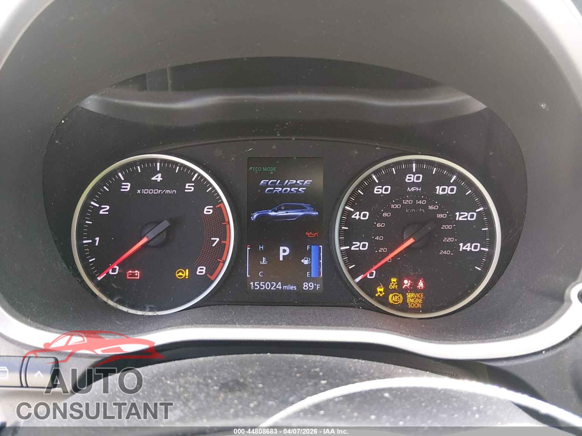 MITSUBISHI ECLIPSE CROSS 2020 - JA4AS4AAXLZ001714