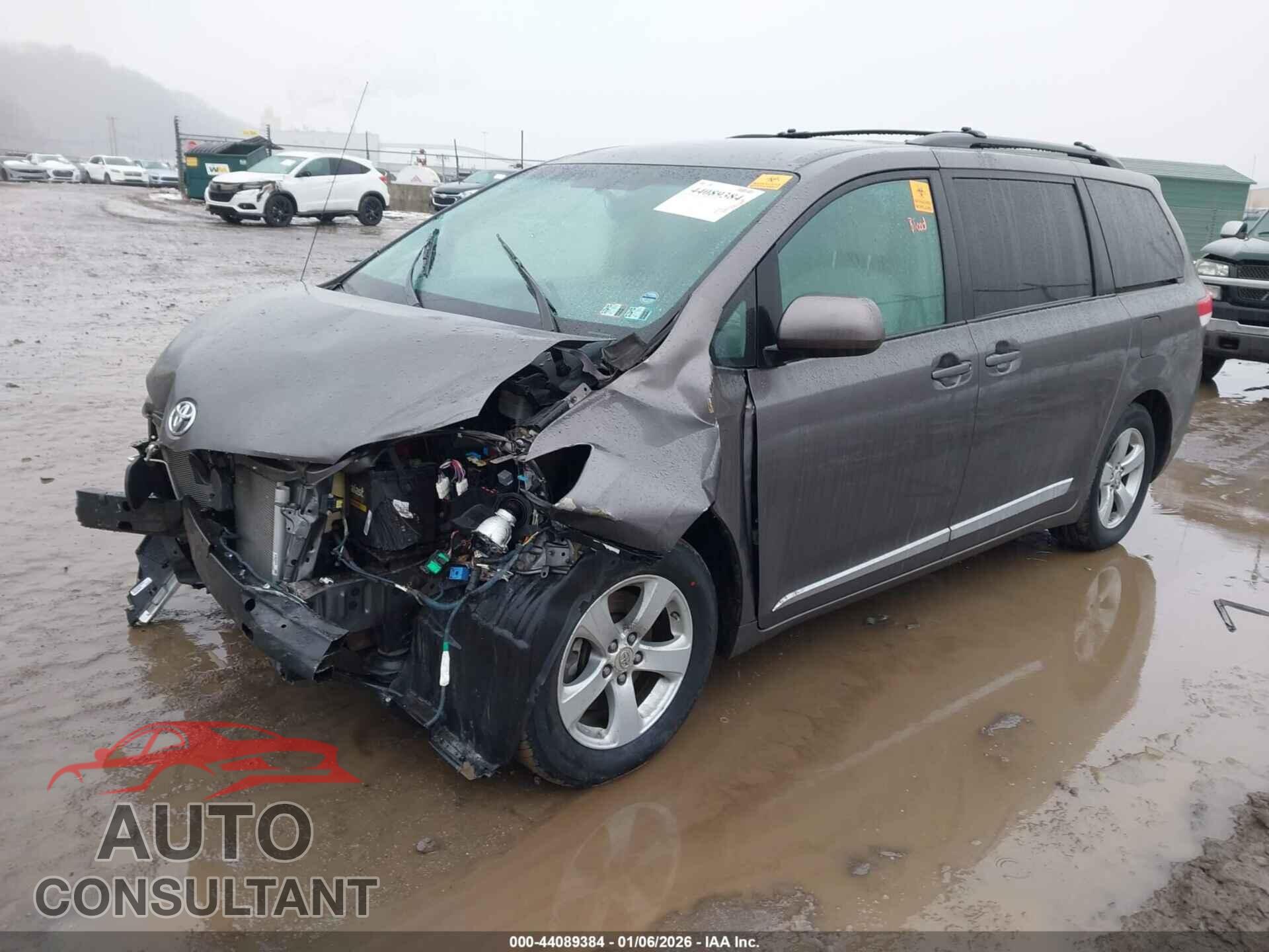 TOYOTA SIENNA 2012 - 5TDKK3DC7CS254394