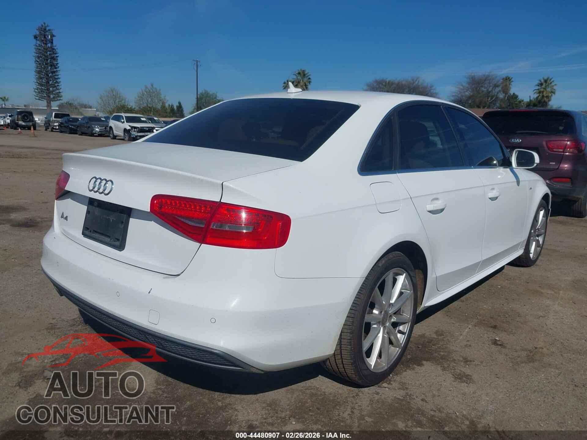 AUDI A4 2015 - WAUEFAFL7FN016264