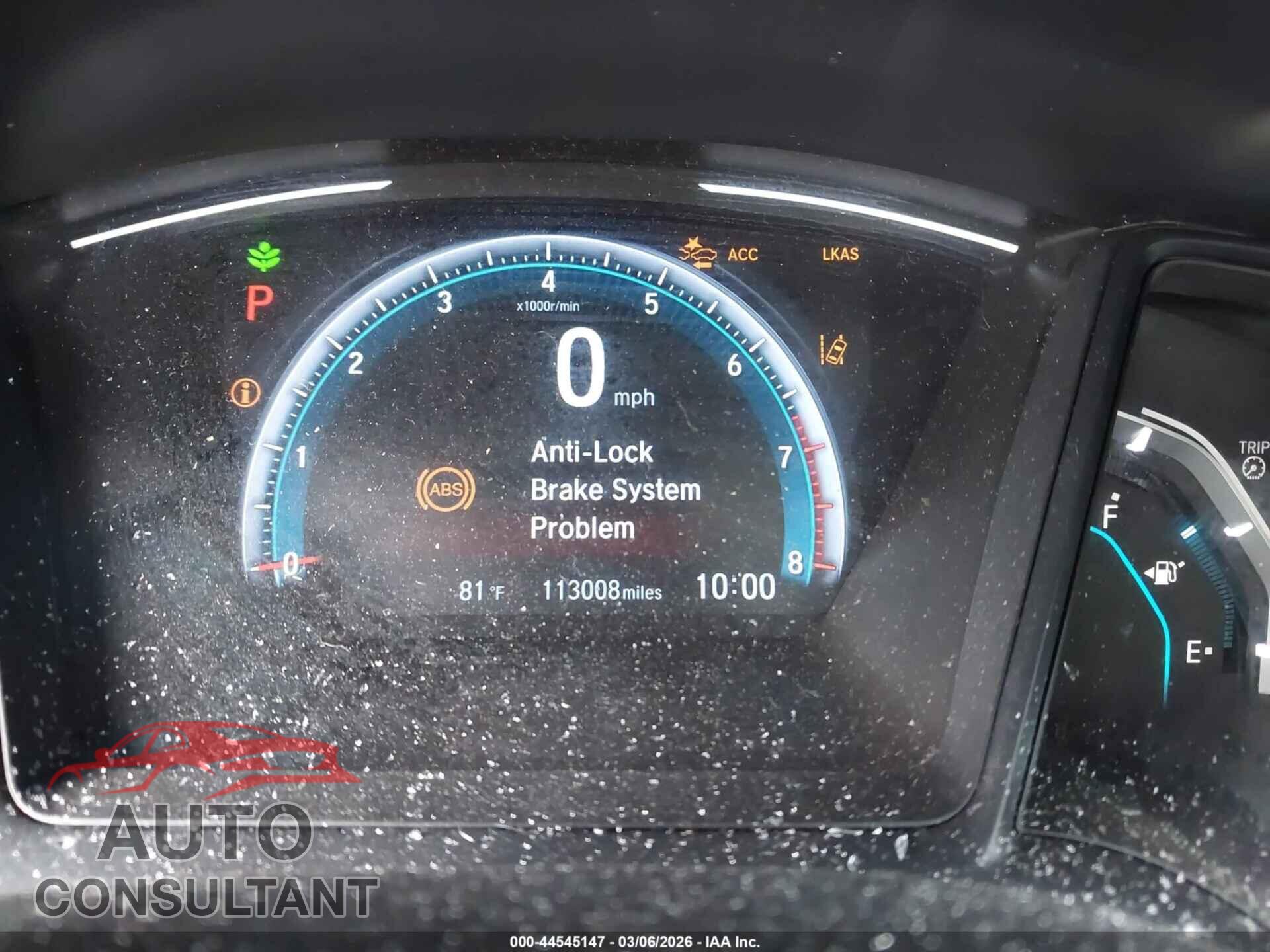 HONDA CIVIC 2019 - 19XFC2F61KE005274