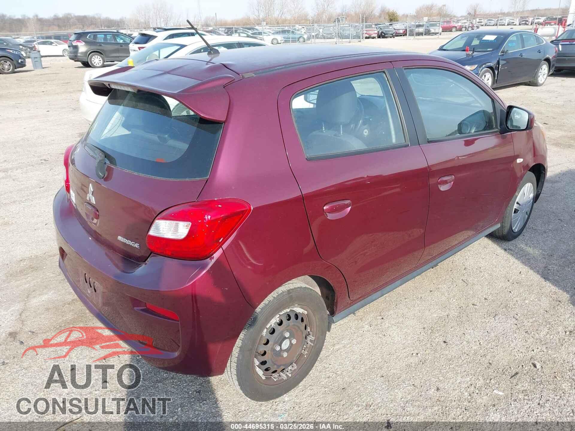 MITSUBISHI MIRAGE 2017 - ML32A3HJ6HH005532