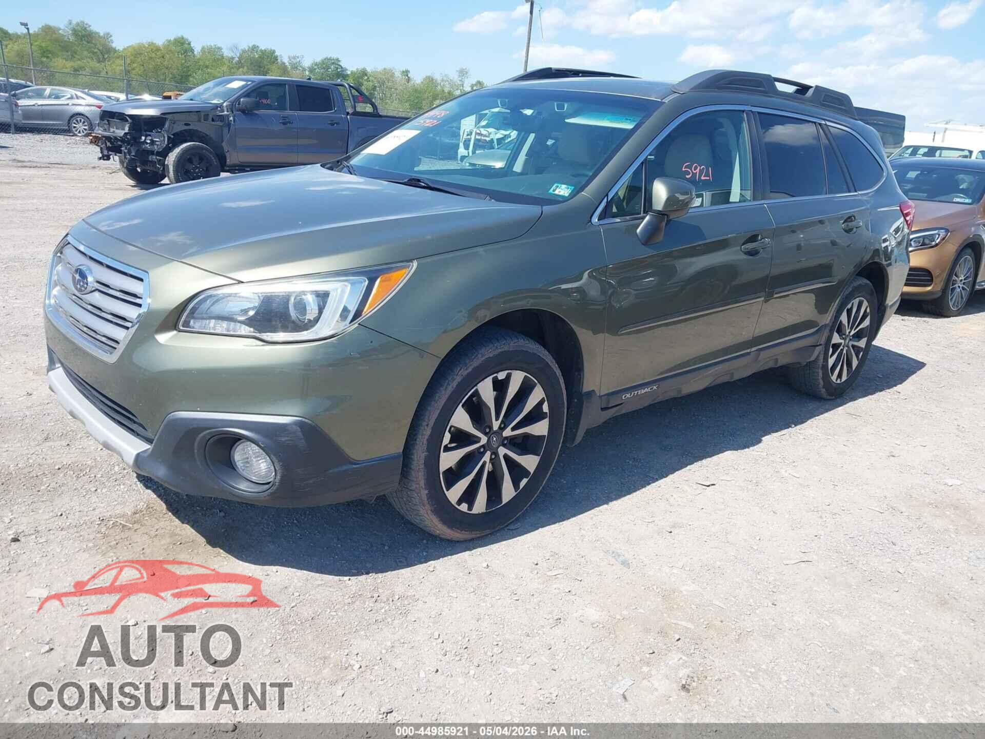 SUBARU OUTBACK 2017 - 4S4BSANC5H3277776