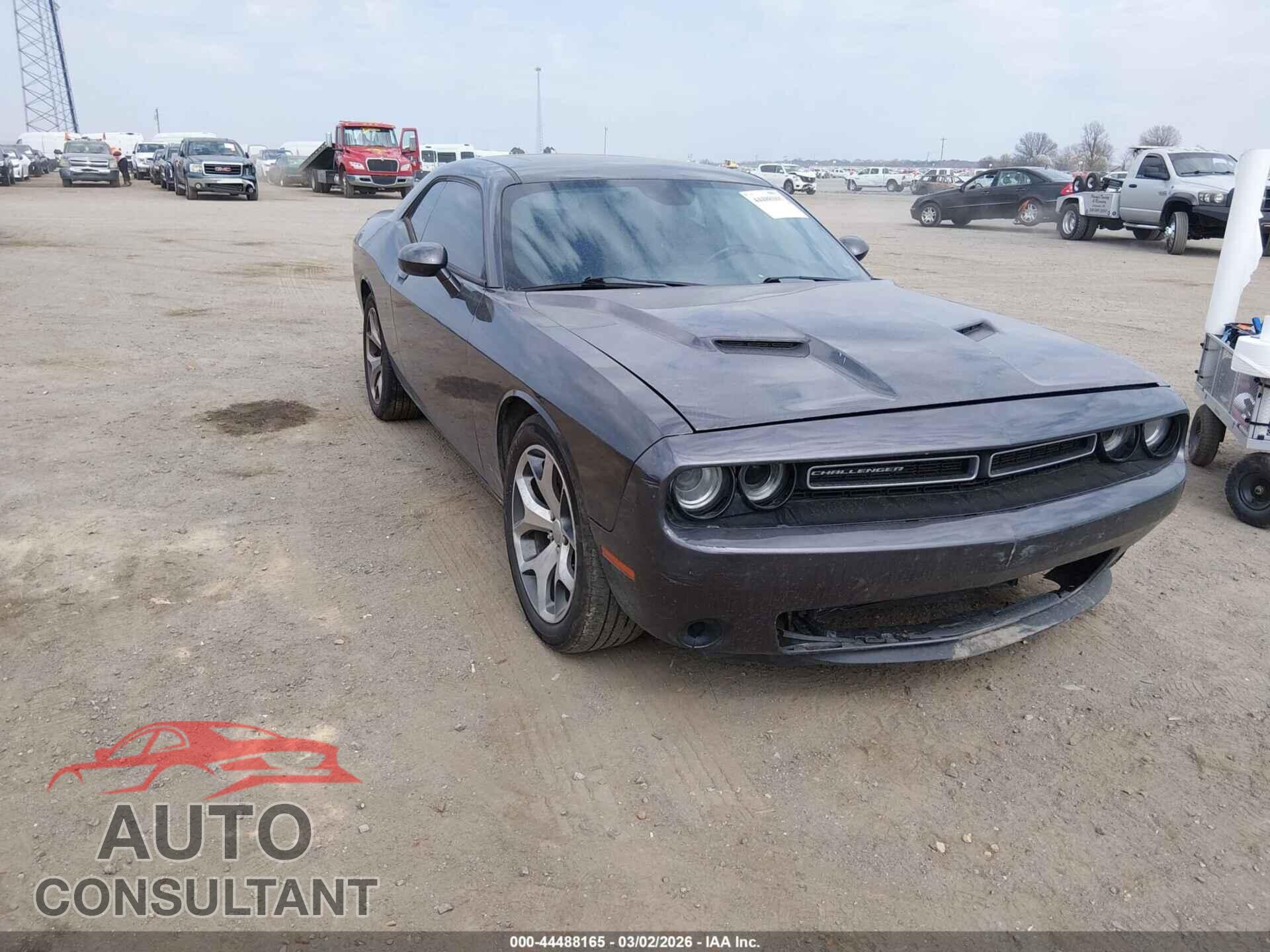 DODGE CHALLENGER 2016 - 2C3CDZAG2GH349933