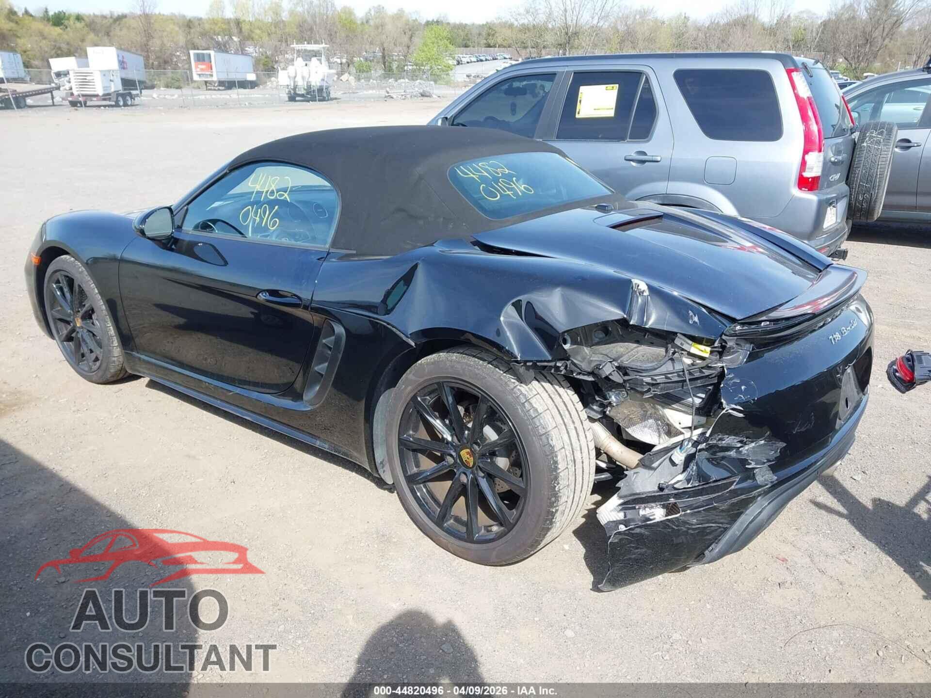 PORSCHE 718 BOXSTER 2017 - WP0CA2A81HS221715