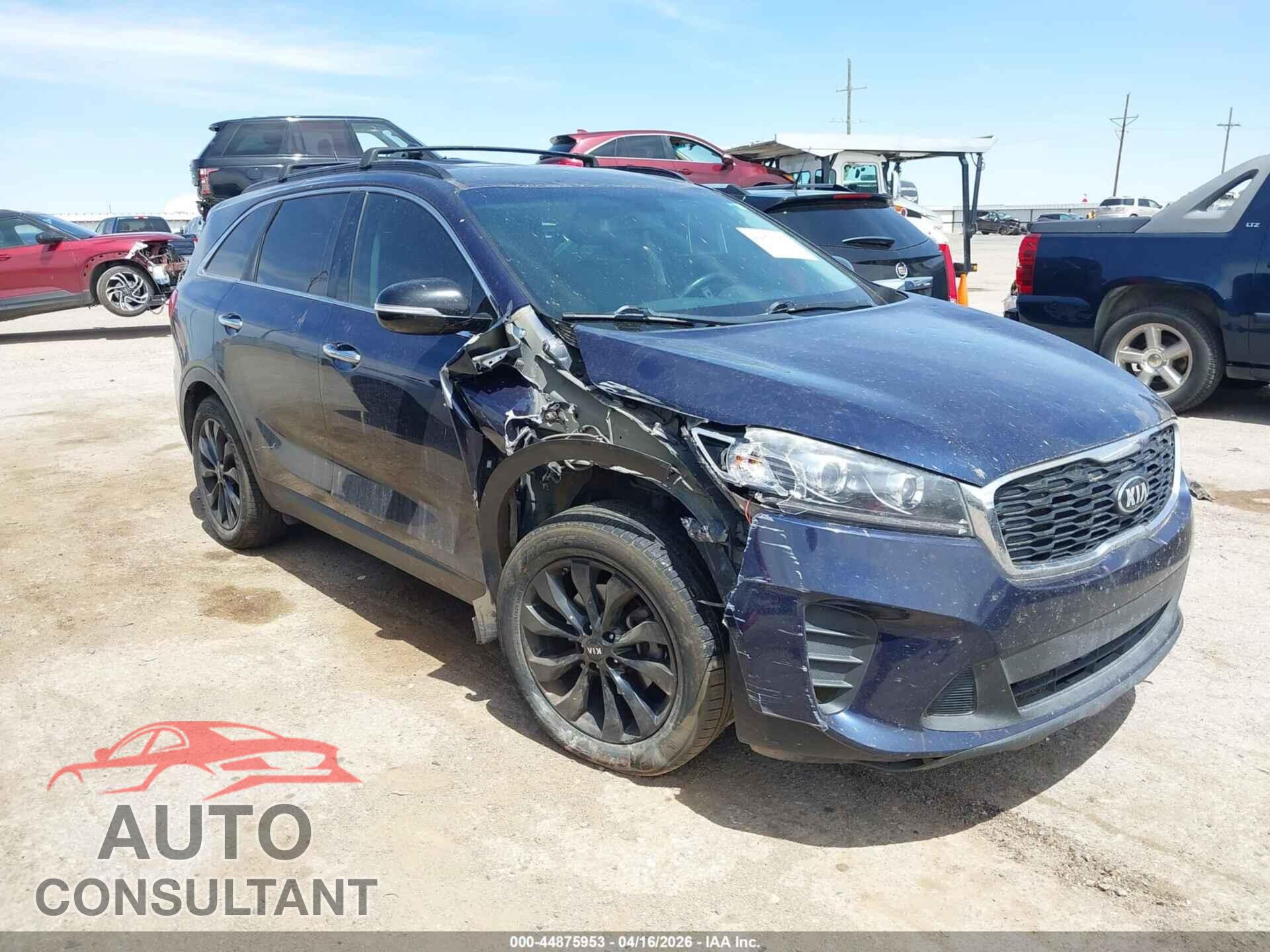 KIA SORENTO 2019 - 5XYPG4A59KG603473