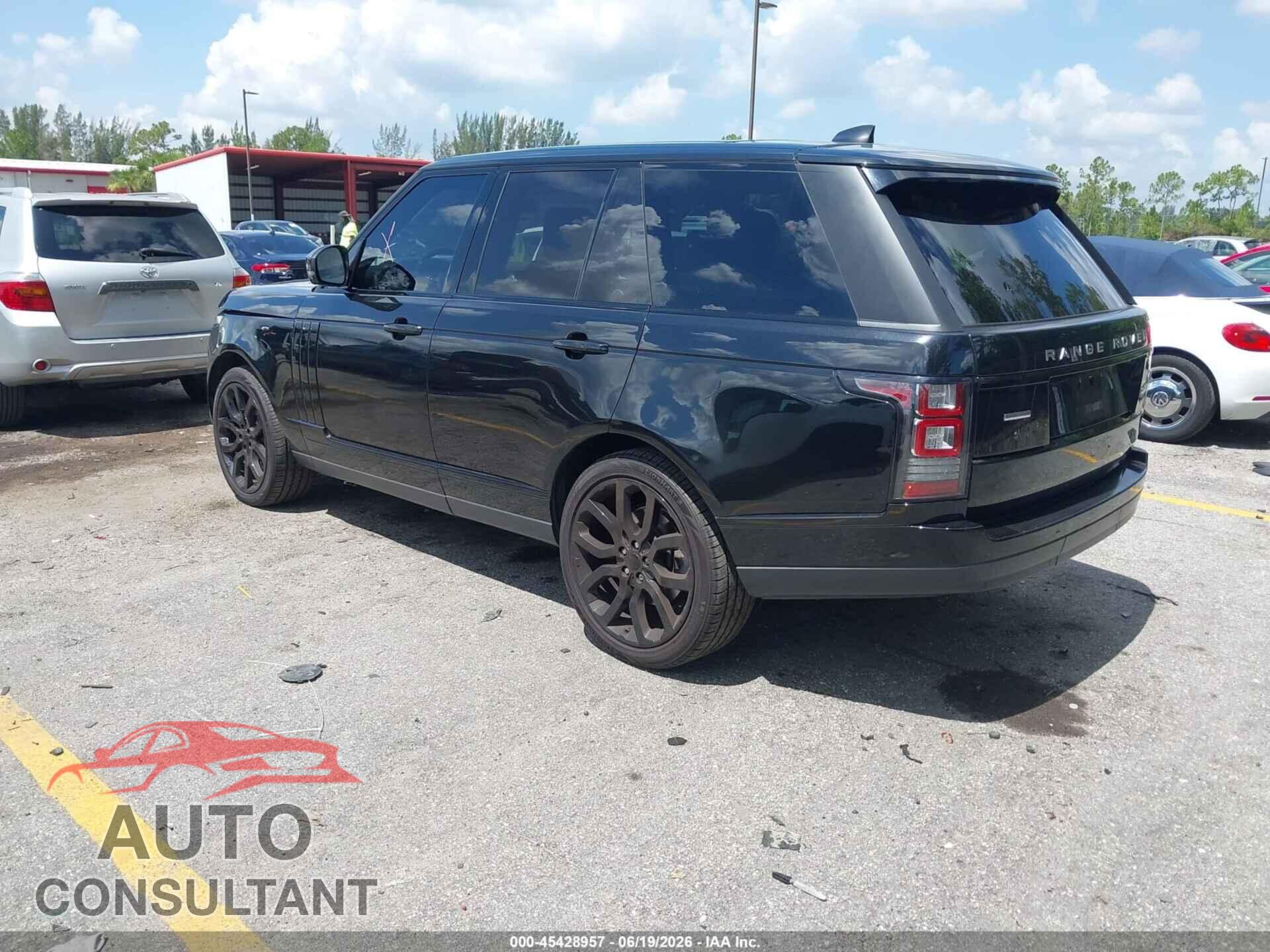 LAND ROVER RANGE ROVER 2017 - SALGS2FE3HA328535