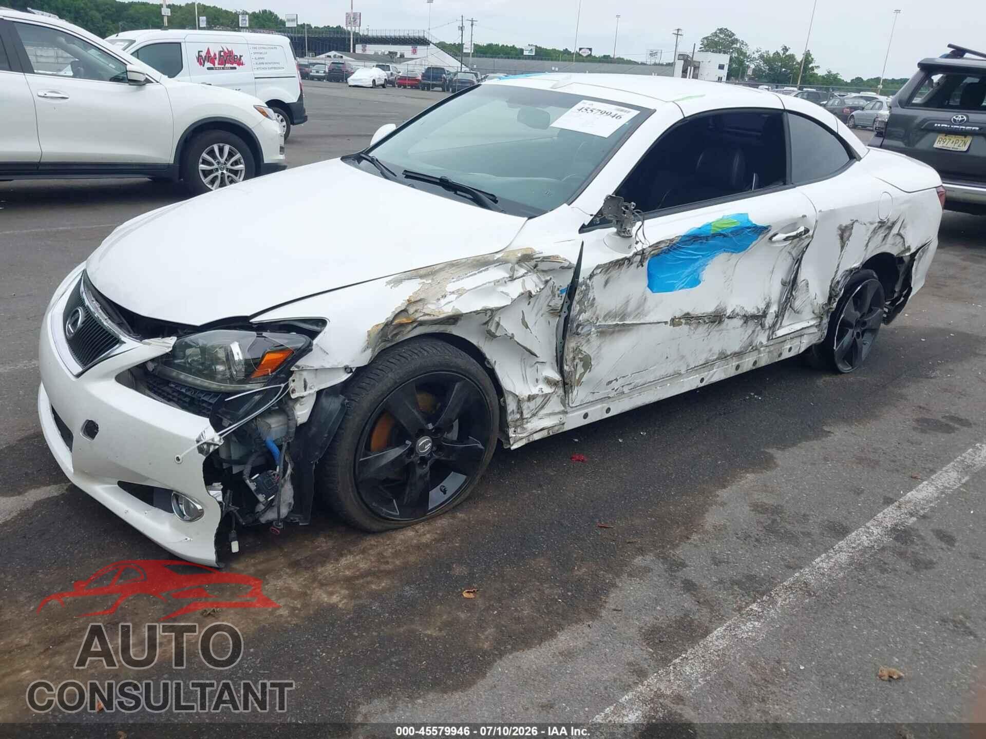 LEXUS IS 250C 2012 - JTHFF2C20C2522099