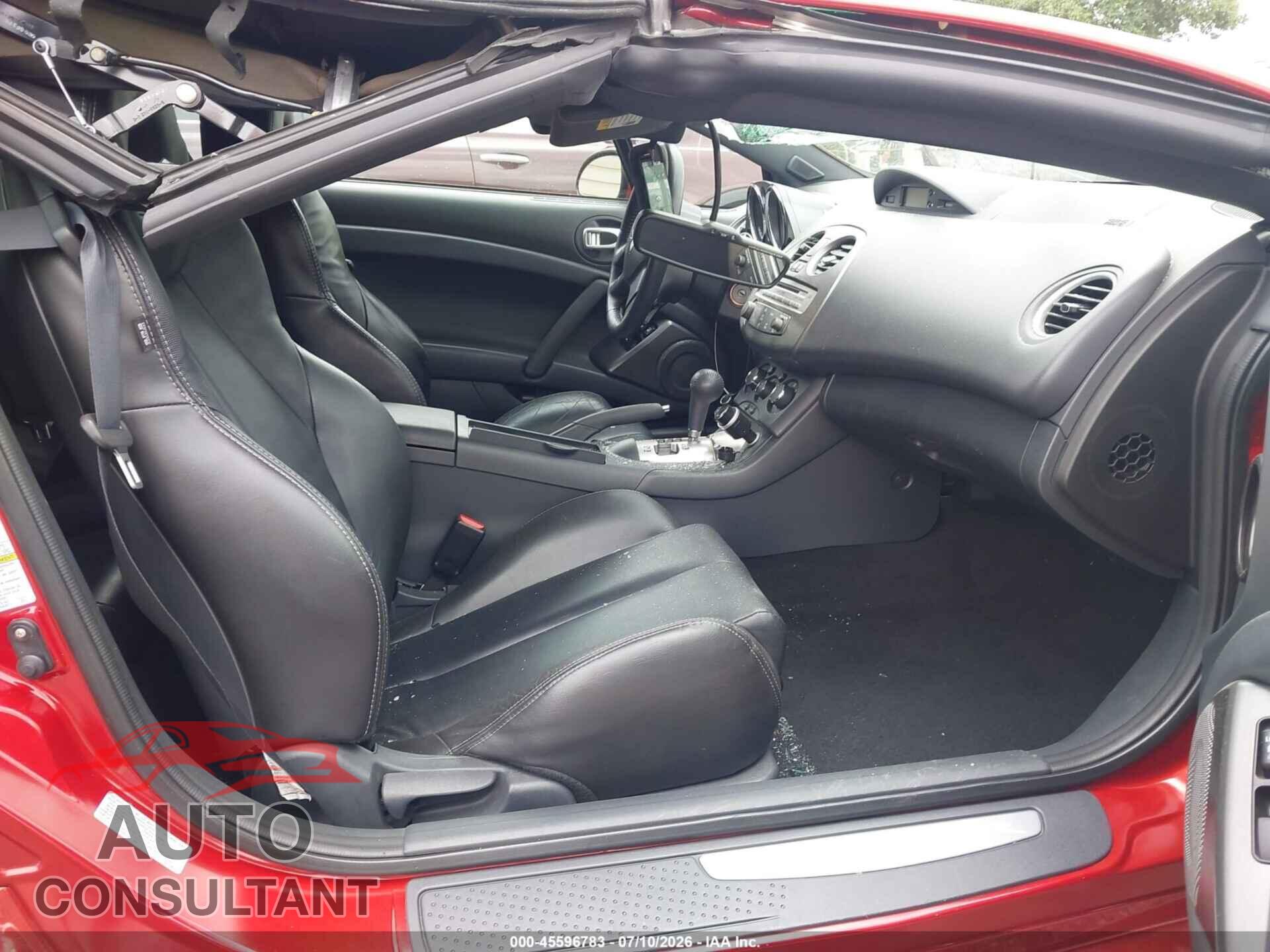 MITSUBISHI ECLIPSE 2011 - 4A37L5EF8BE001996