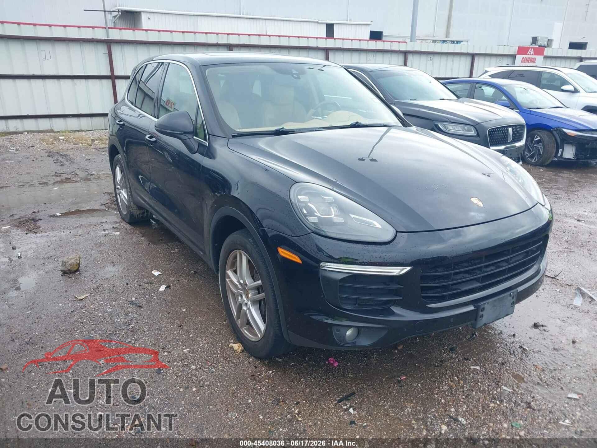 PORSCHE CAYENNE 2016 - WP1AA2A29GLA11423
