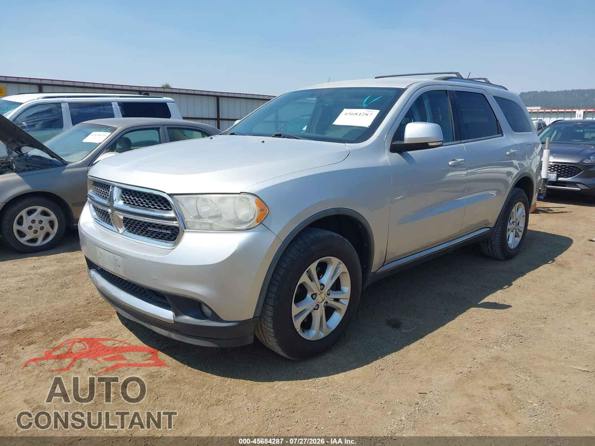 DODGE DURANGO 2012 - 1C4RDJDG2CC152941