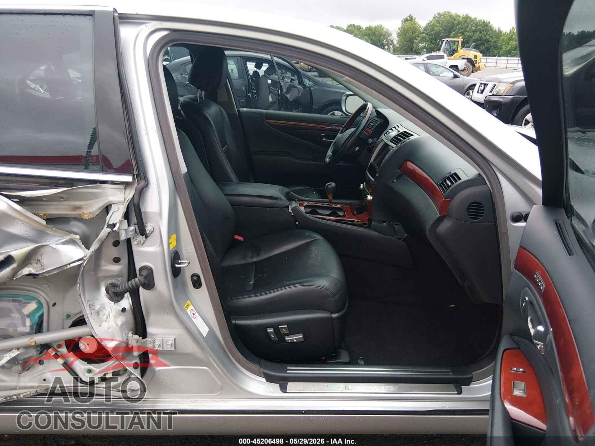 LEXUS LS 460 2010 - JTHGL5EF2A5038879