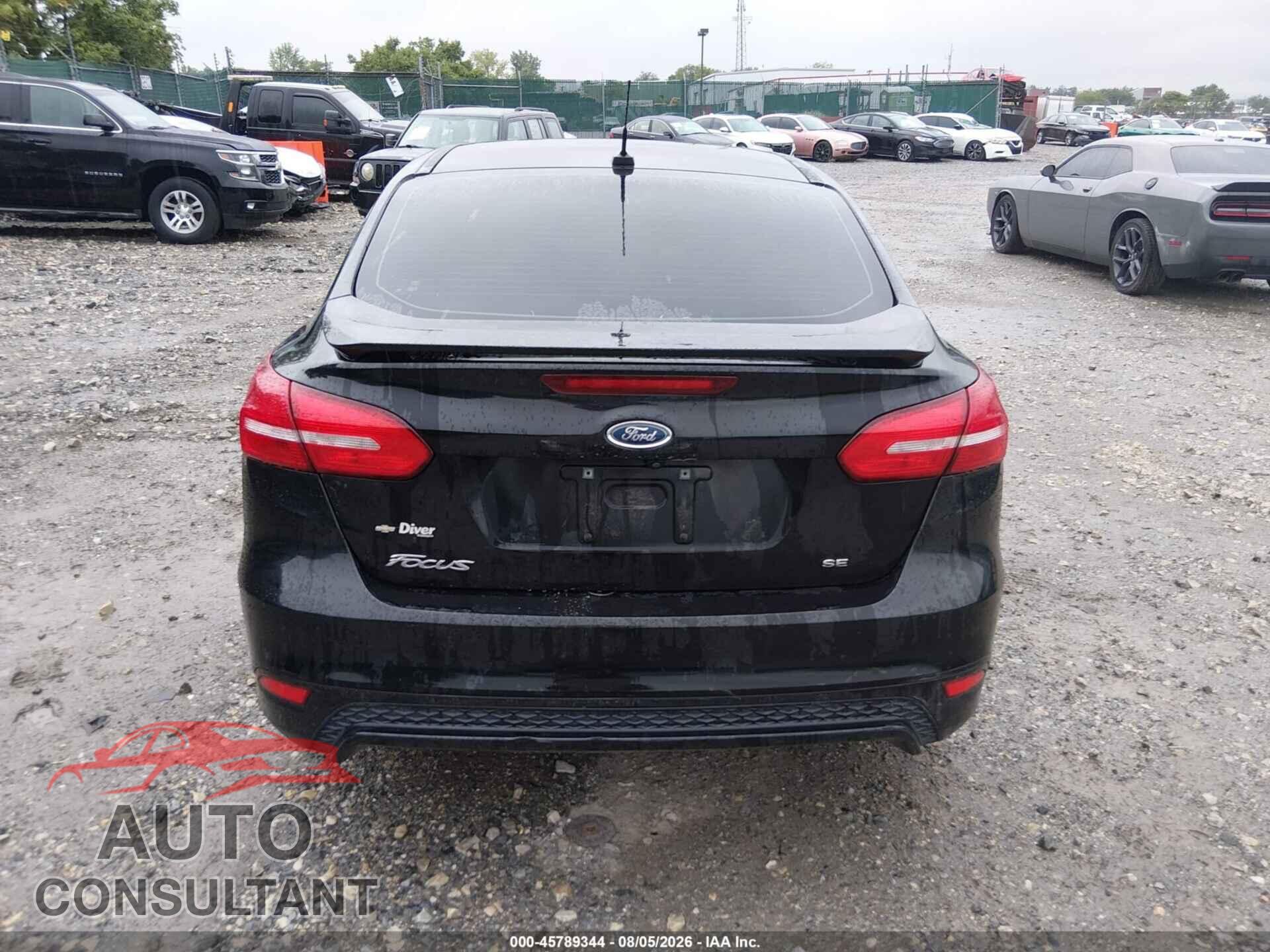 FORD FOCUS 2016 - 1FADP3F24GL296467