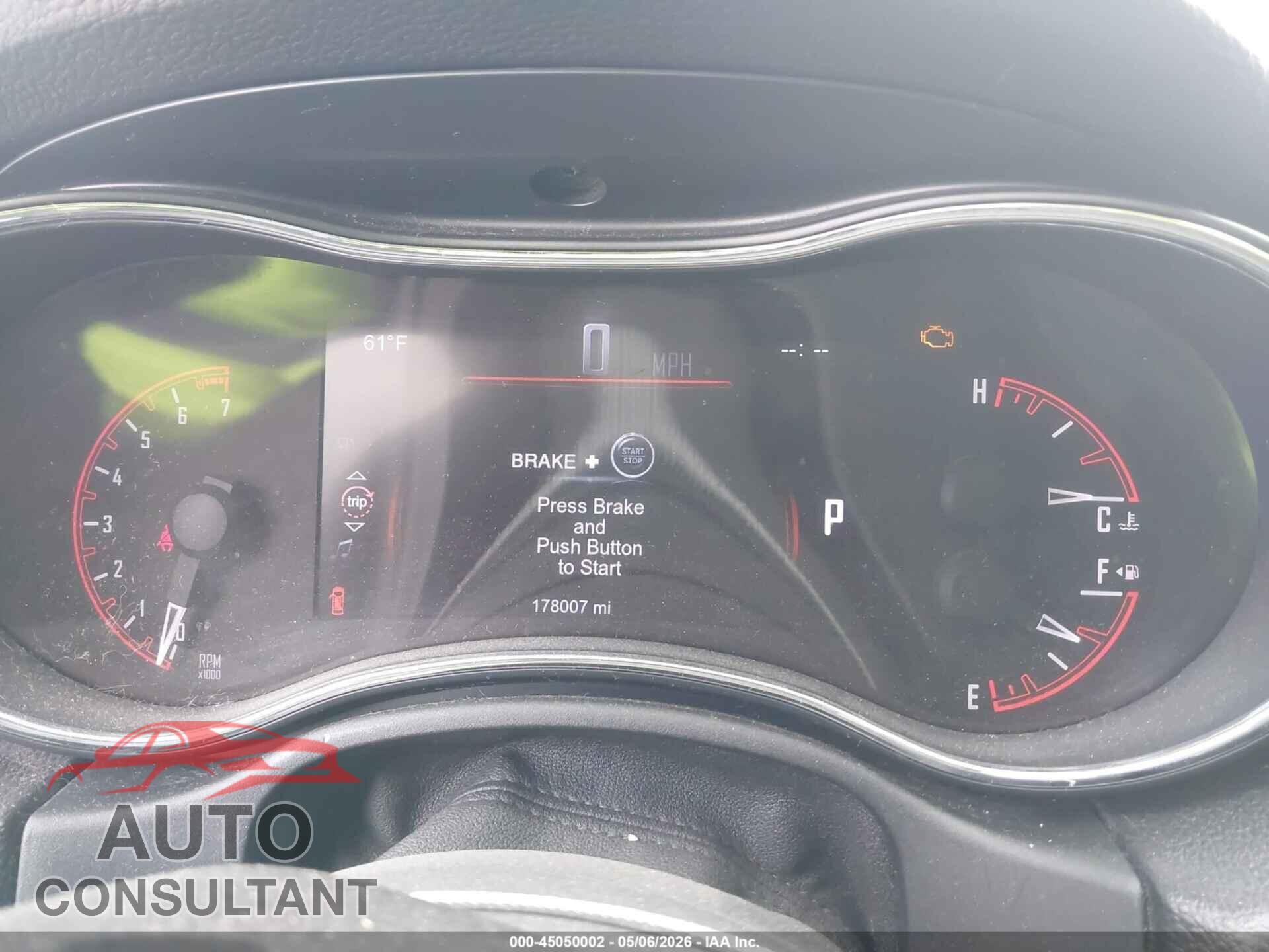 DODGE DURANGO 2014 - 1C4RDJEG5EC332805