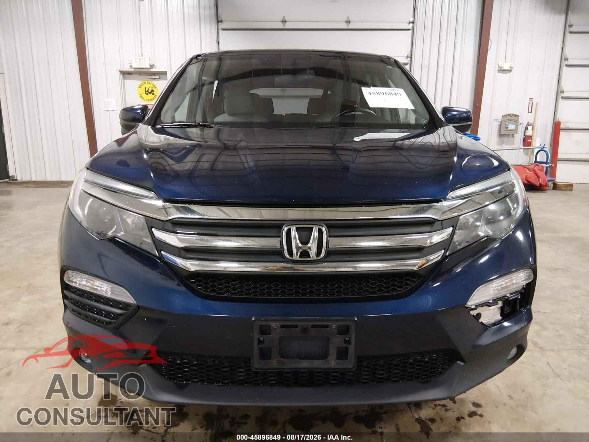 HONDA PILOT 2016 - 5FNYF6H80GB079227