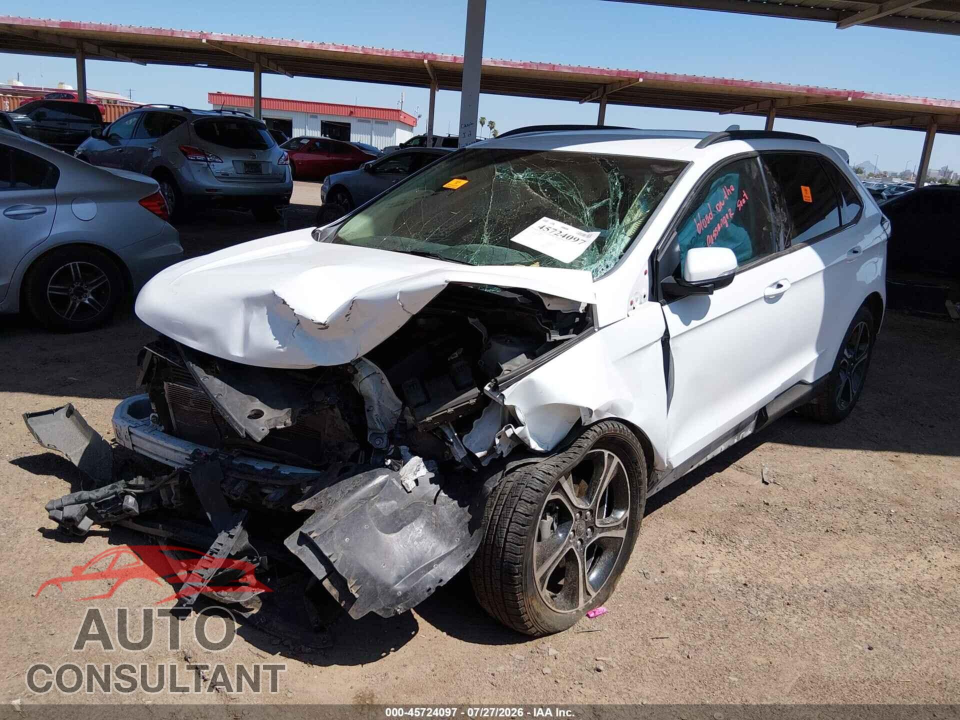 FORD EDGE 2015 - 2FMTK3J81FBB85773